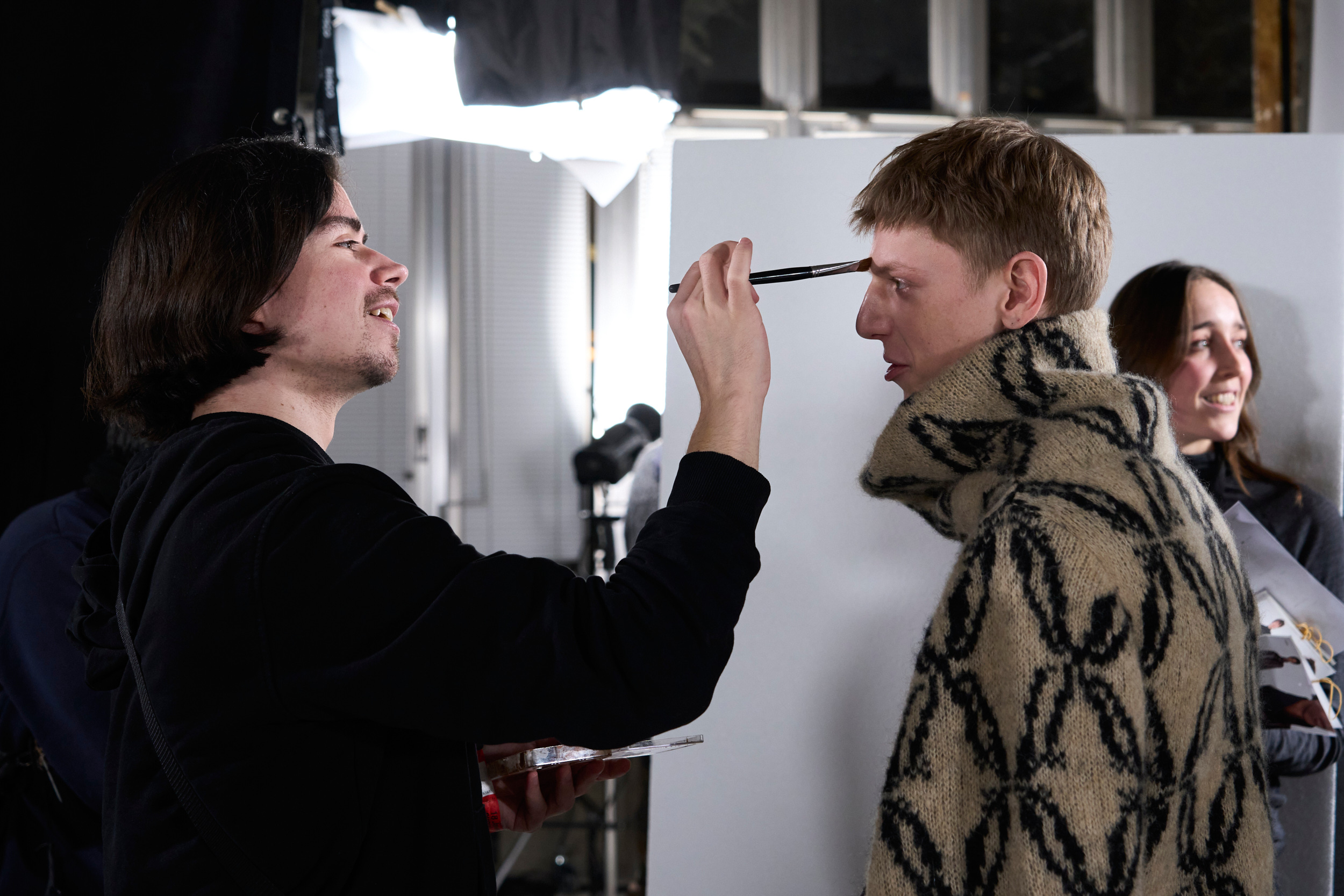 Dries Van Noten Fall 2024 Men’s Fashion Show Backstage