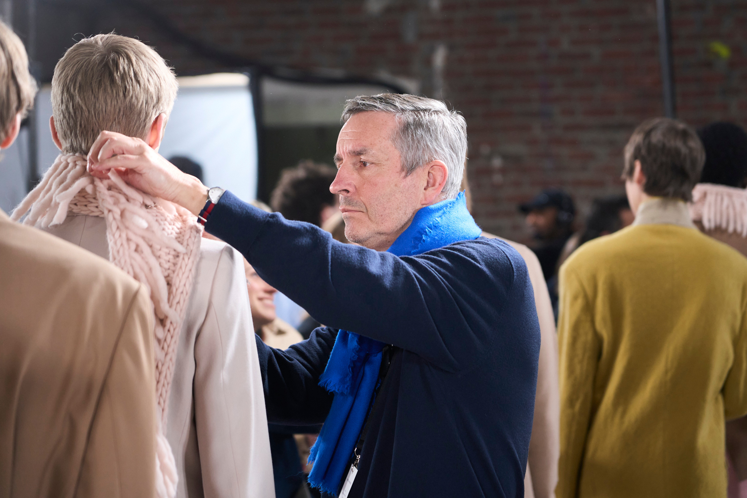 Dries Van Noten Fall 2024 Men’s Fashion Show Backstage