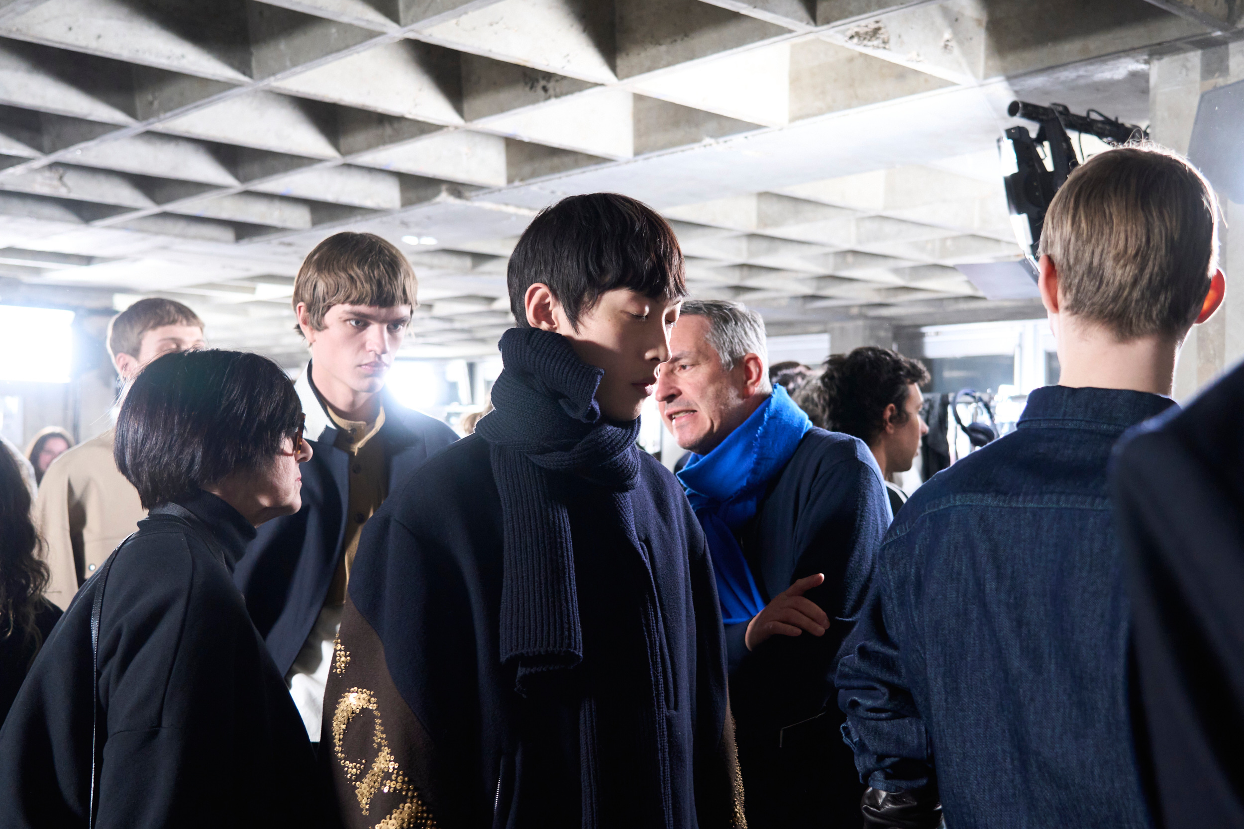 Dries Van Noten Fall 2024 Men’s Fashion Show Backstage