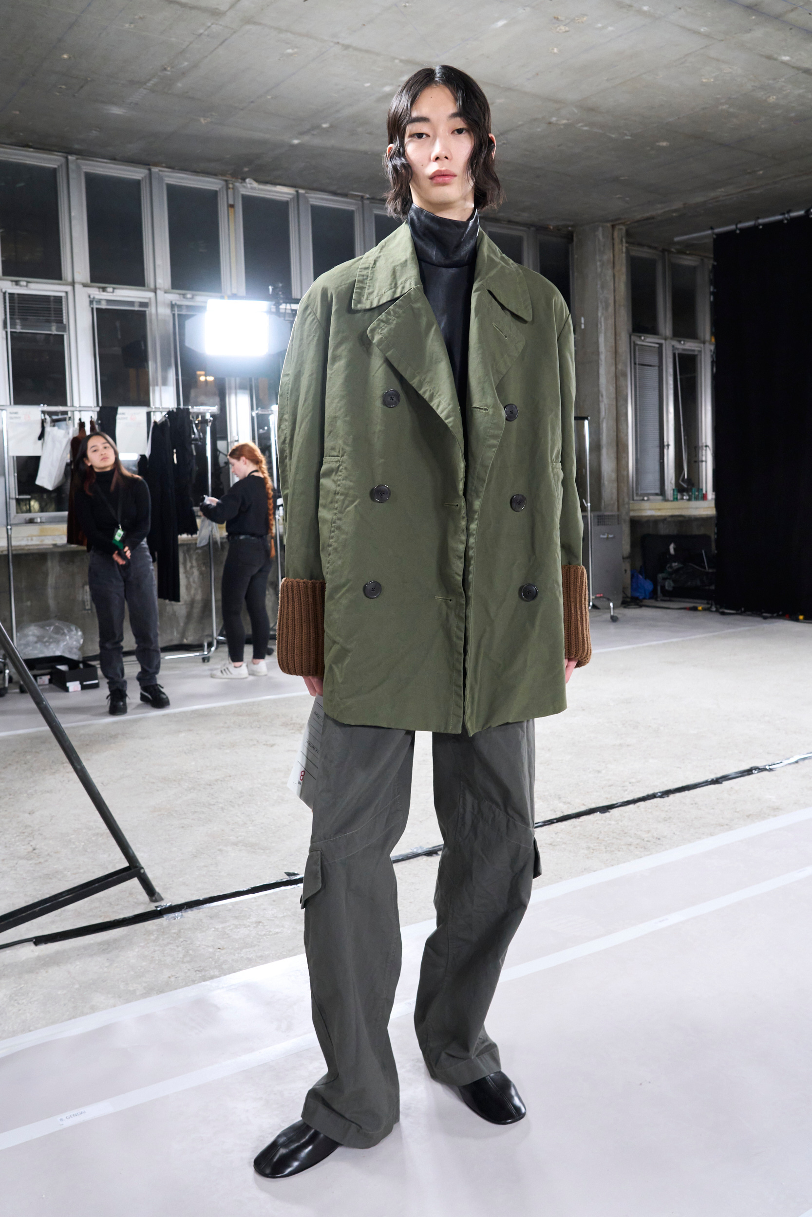 Dries Van Noten Fall 2024 Men’s Fashion Show Backstage