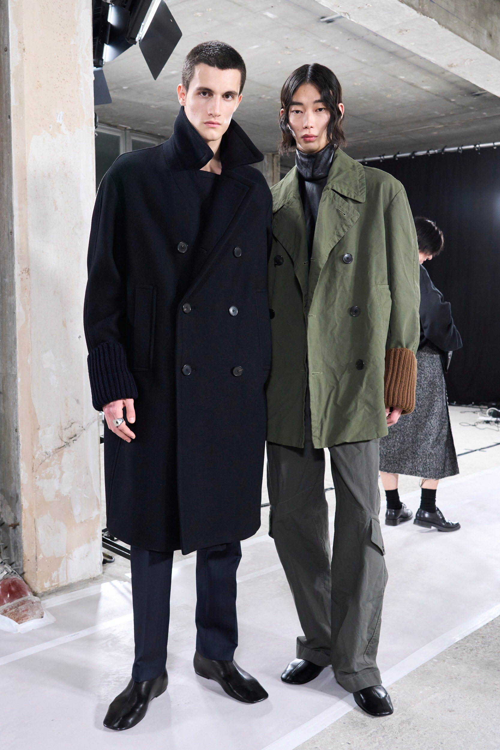 Dries Van Noten Fall 2024 Men’s Fashion Show Backstage