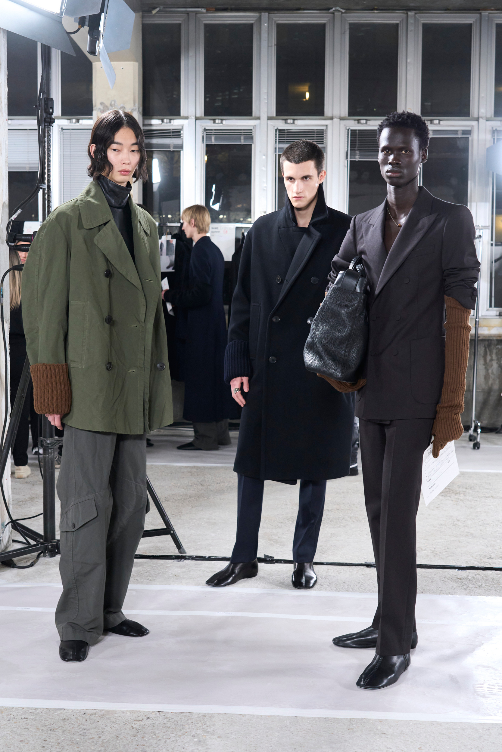 Dries Van Noten Fall 2024 Men’s Fashion Show Backstage