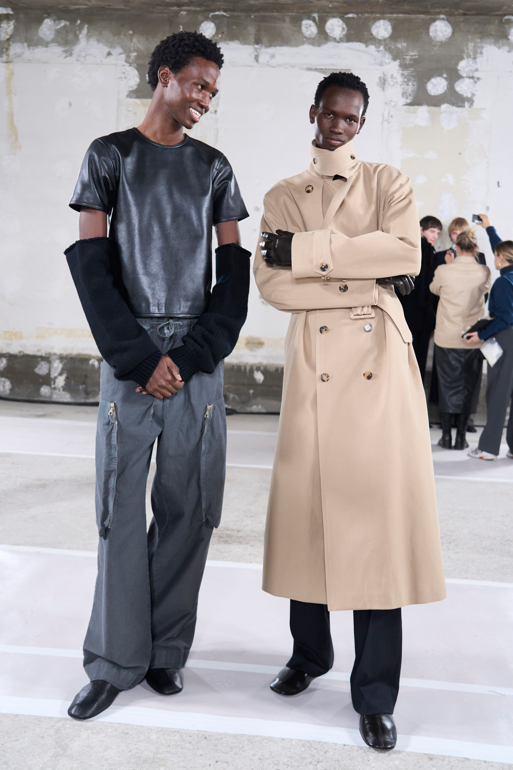 Dries Van Noten Fall 2024 Men’s Fashion Show Backstage