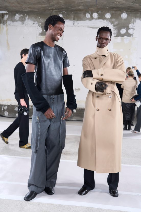 Dries Van Noten Fall 2024 Men’s Fashion Show Backstage