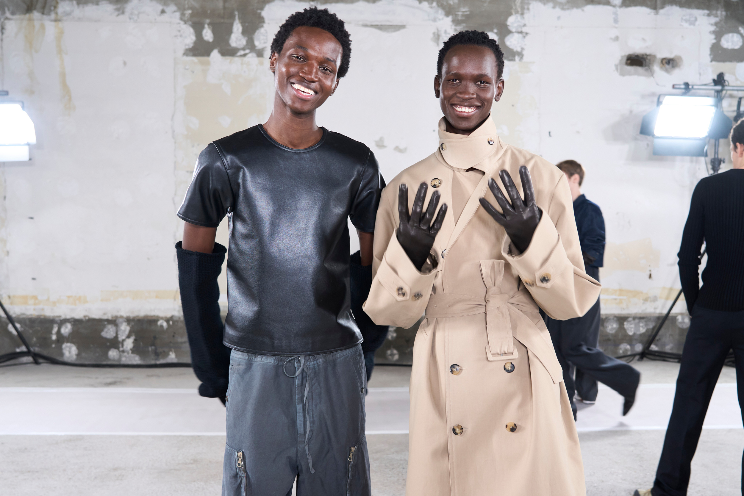 Dries Van Noten Fall 2024 Men’s Fashion Show Backstage