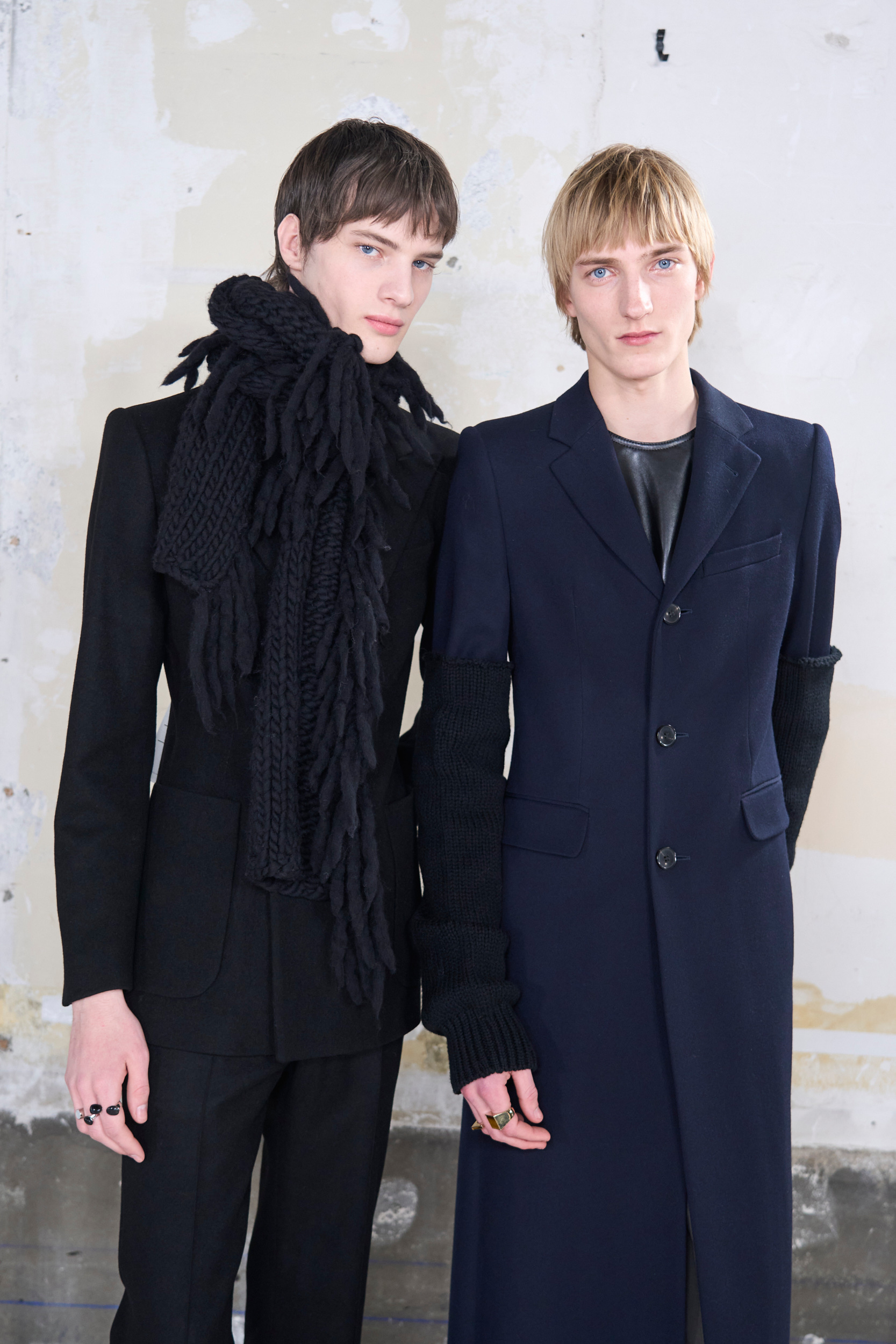 Dries Van Noten Fall 2024 Men’s Fashion Show Backstage