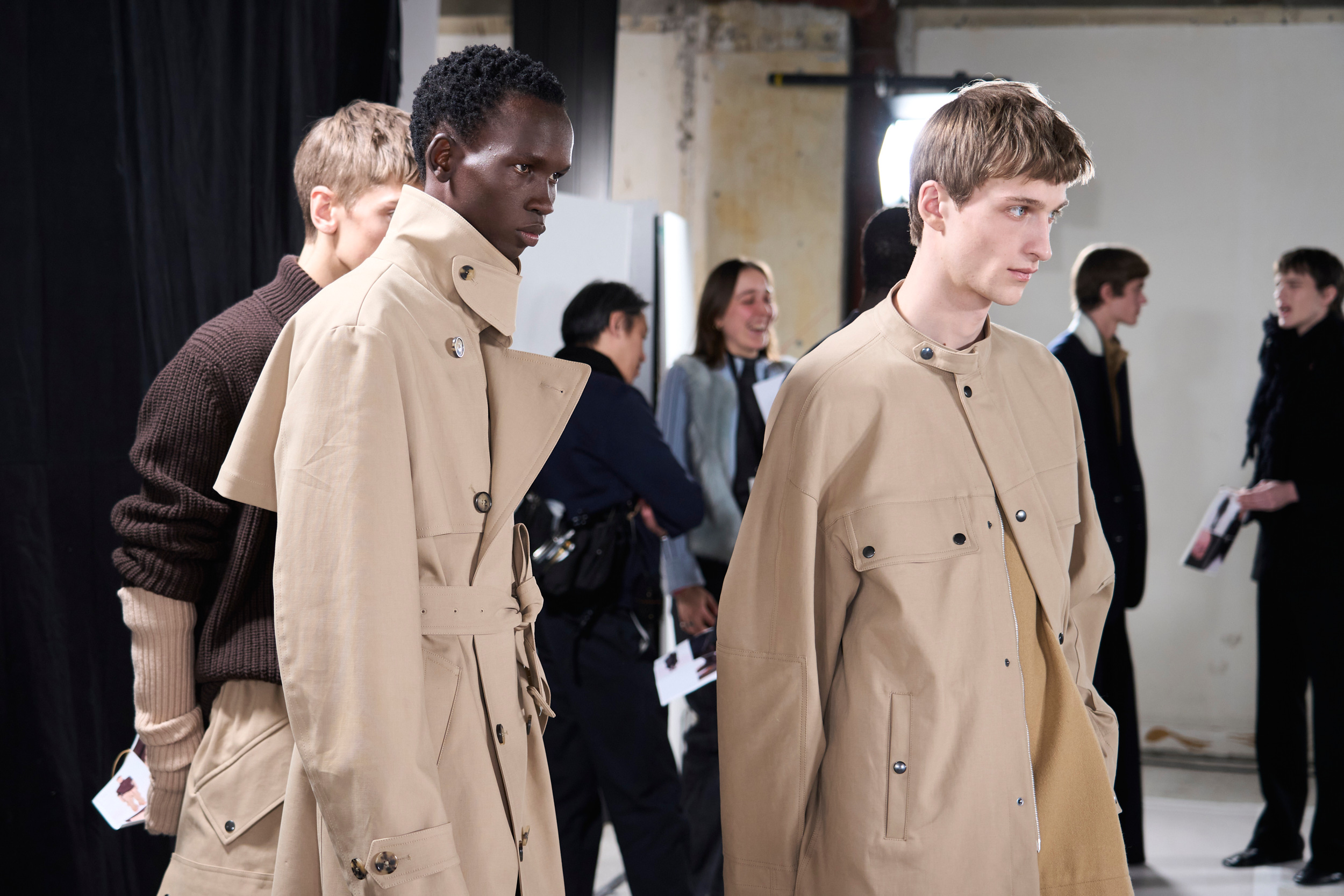 Dries Van Noten Fall 2024 Men’s Fashion Show Backstage