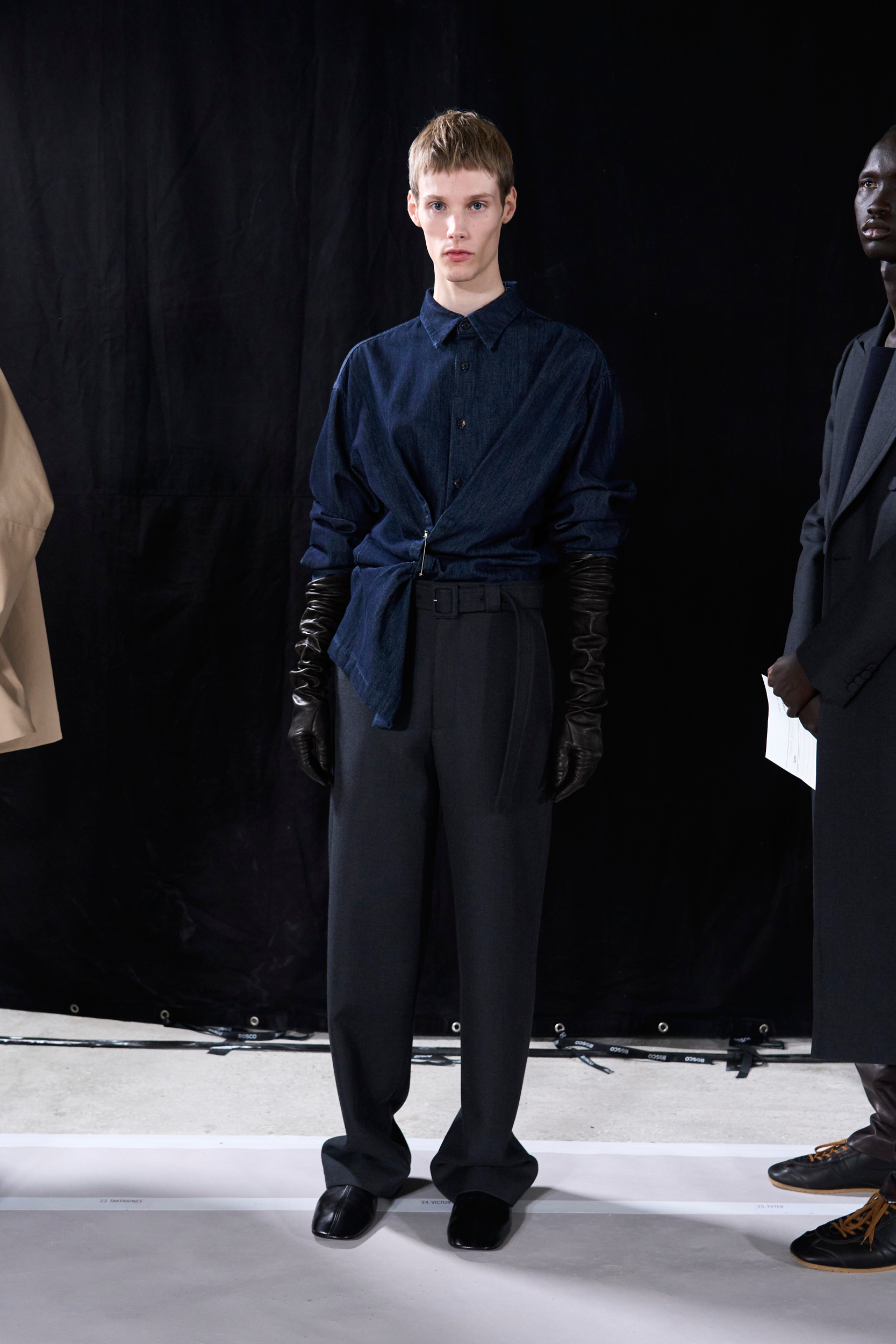 Dries Van Noten Fall 2024 Men’s Fashion Show Backstage