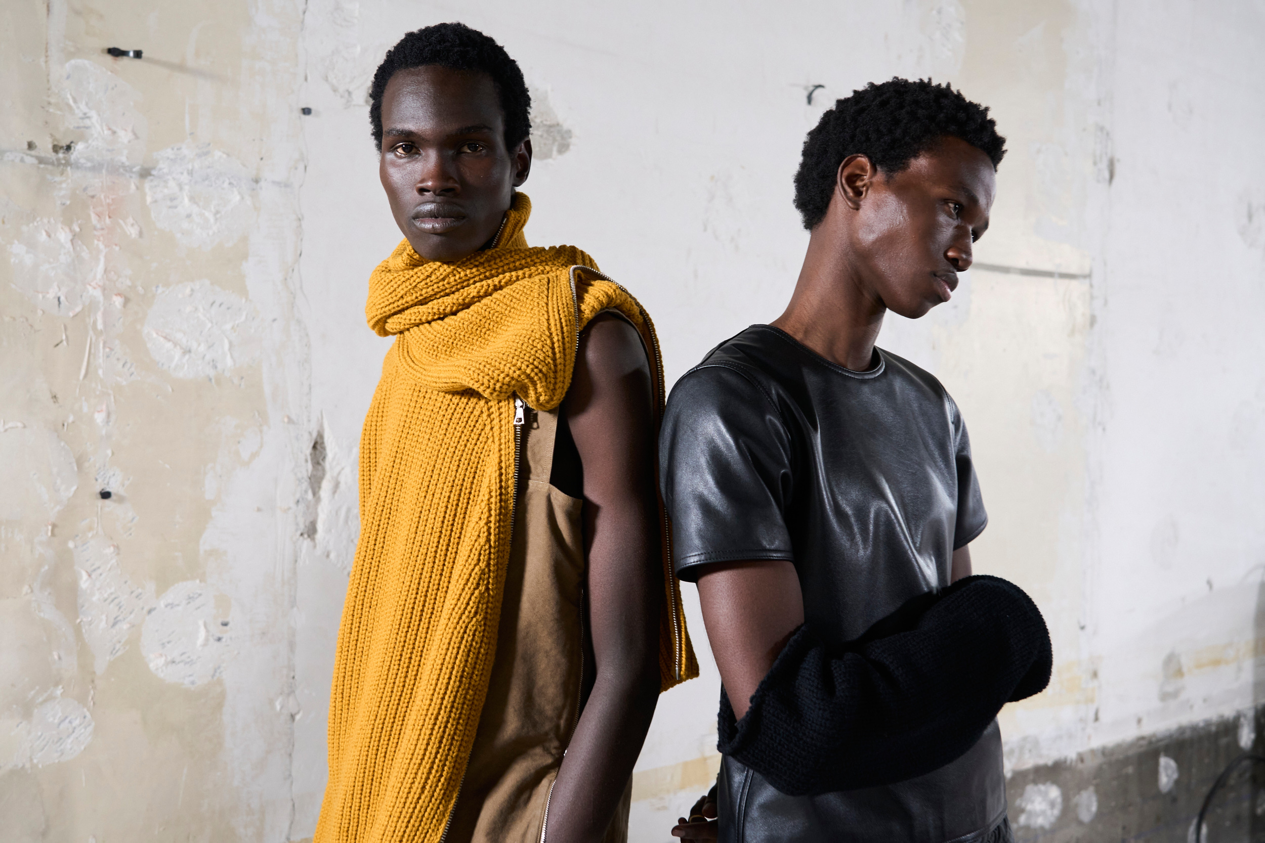 Dries Van Noten Fall 2024 Men’s Fashion Show Backstage