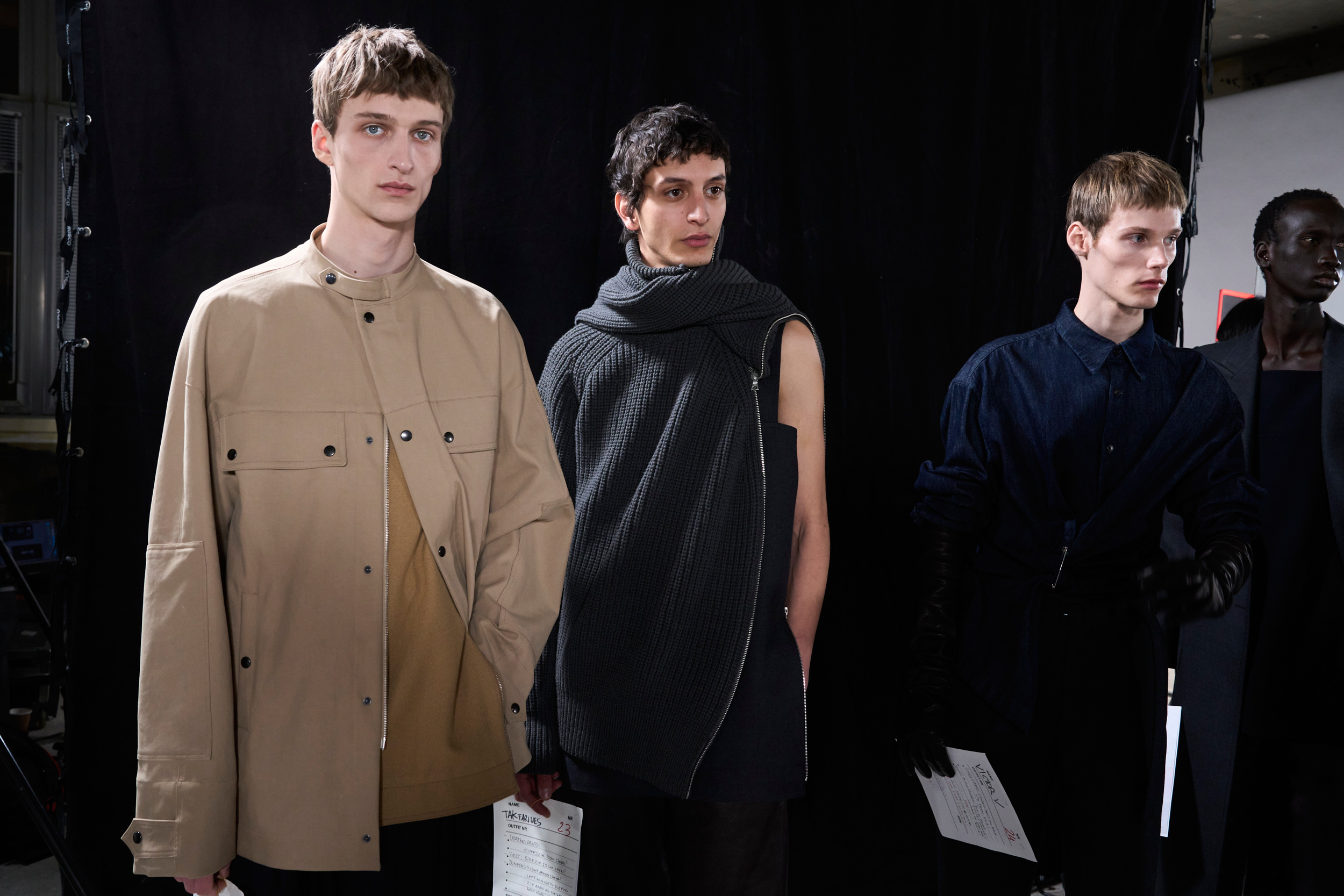 Dries Van Noten Fall 2024 Men’s Fashion Show Backstage