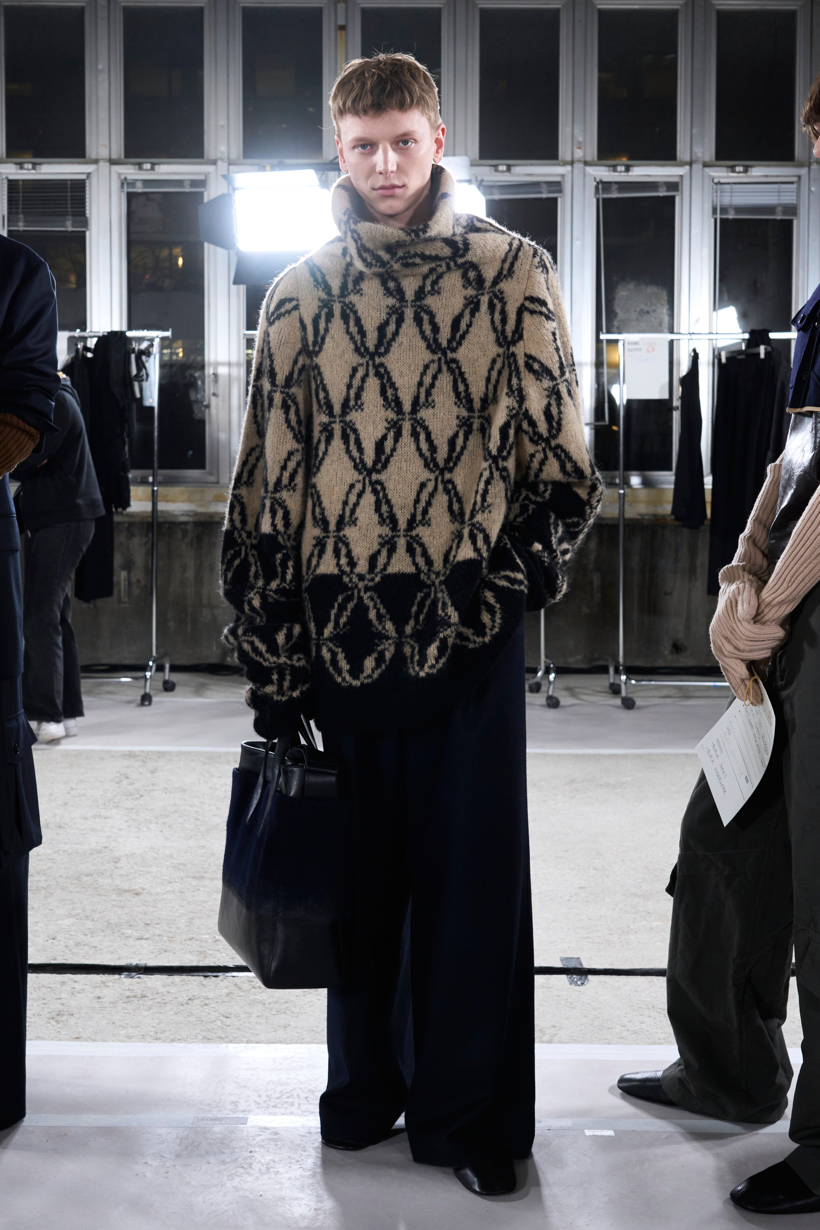 Dries Van Noten Fall 2024 Men’s Fashion Show Backstage