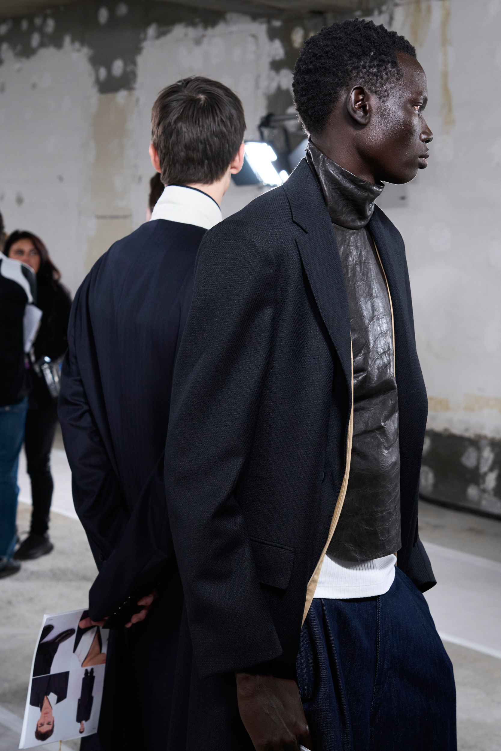 Dries Van Noten Fall 2024 Men’s Fashion Show Backstage