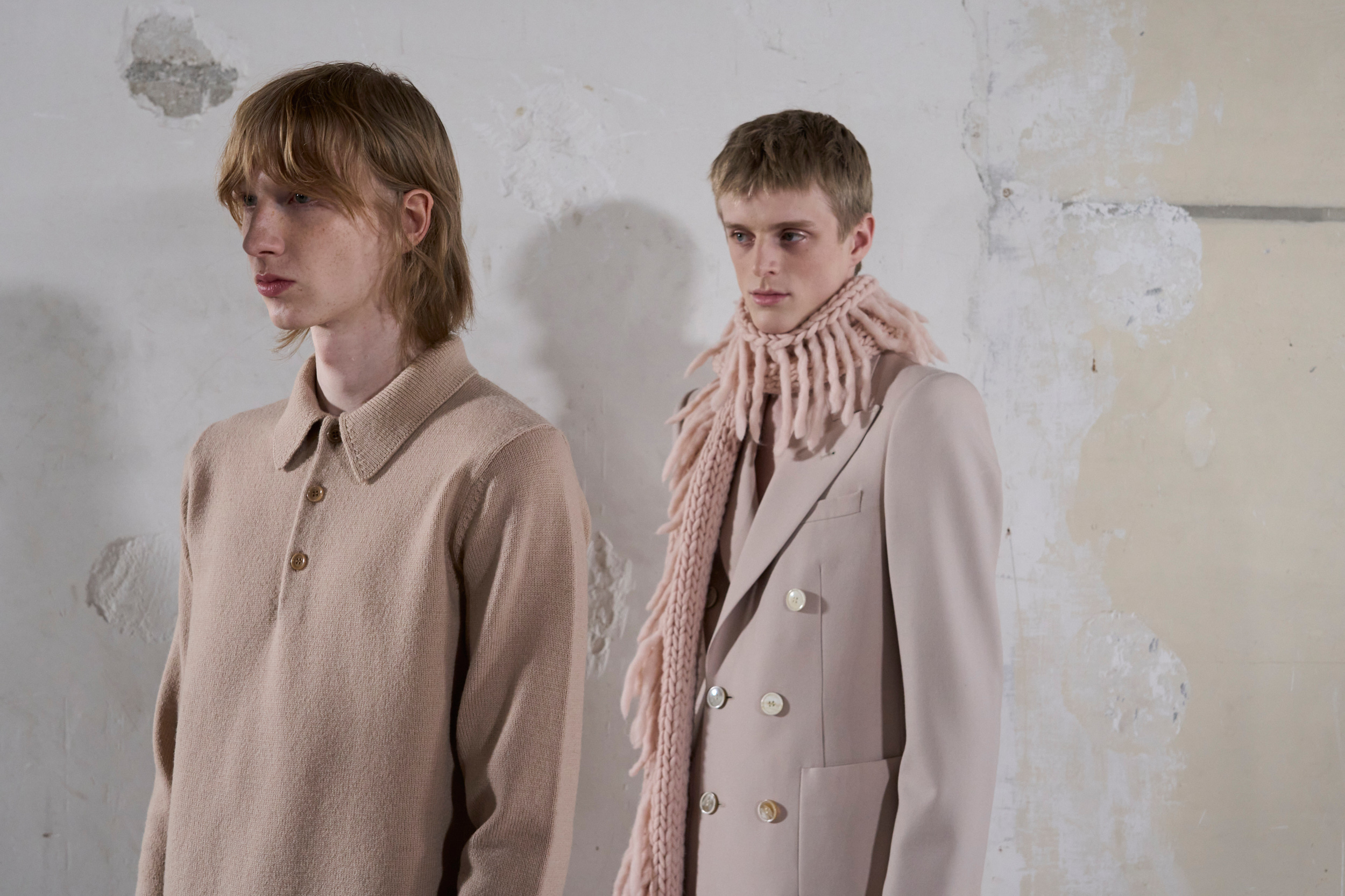 Dries Van Noten Fall 2024 Men’s Fashion Show Backstage