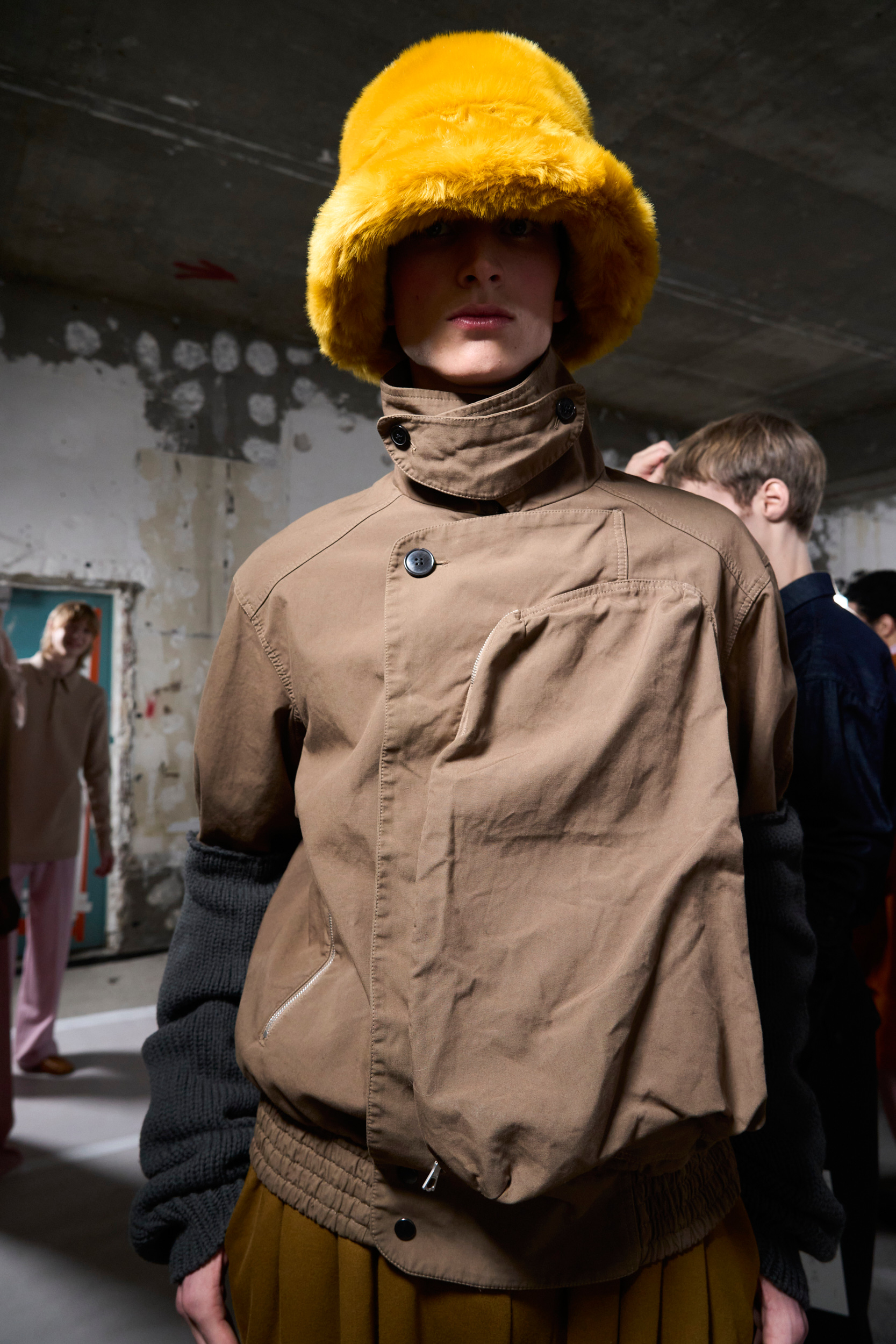 Dries Van Noten Fall 2024 Men’s Fashion Show Backstage