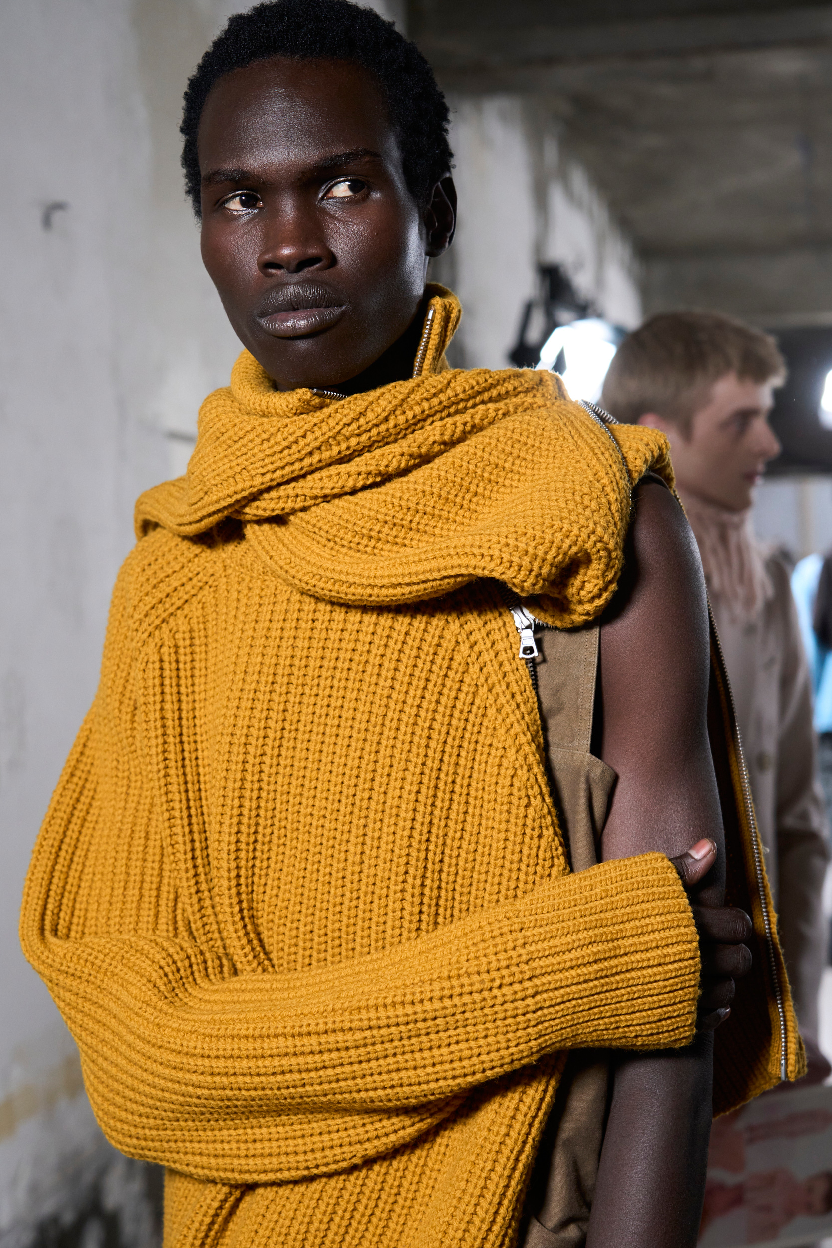 Dries Van Noten Fall 2024 Men’s Fashion Show Backstage