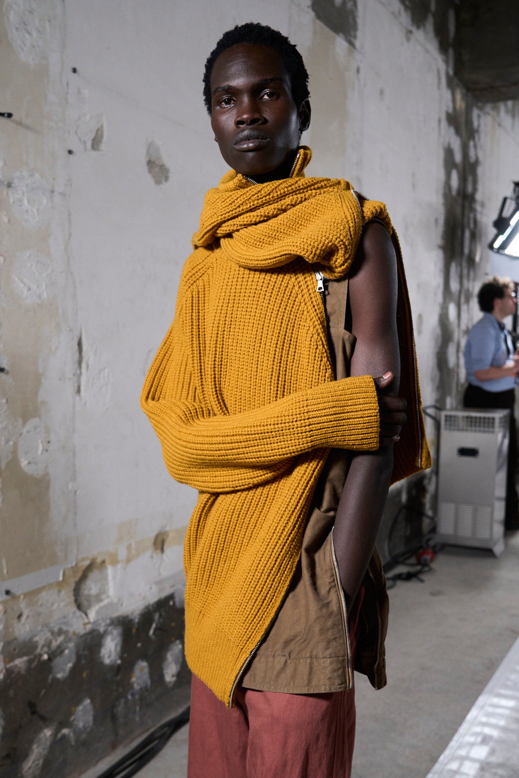 Dries Van Noten Fall 2024 Men’s Fashion Show Backstage