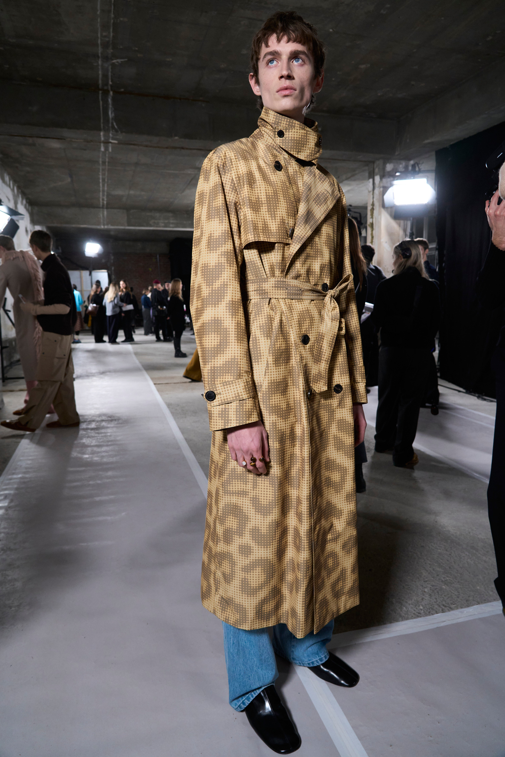 Dries Van Noten Fall 2024 Men’s Fashion Show Backstage