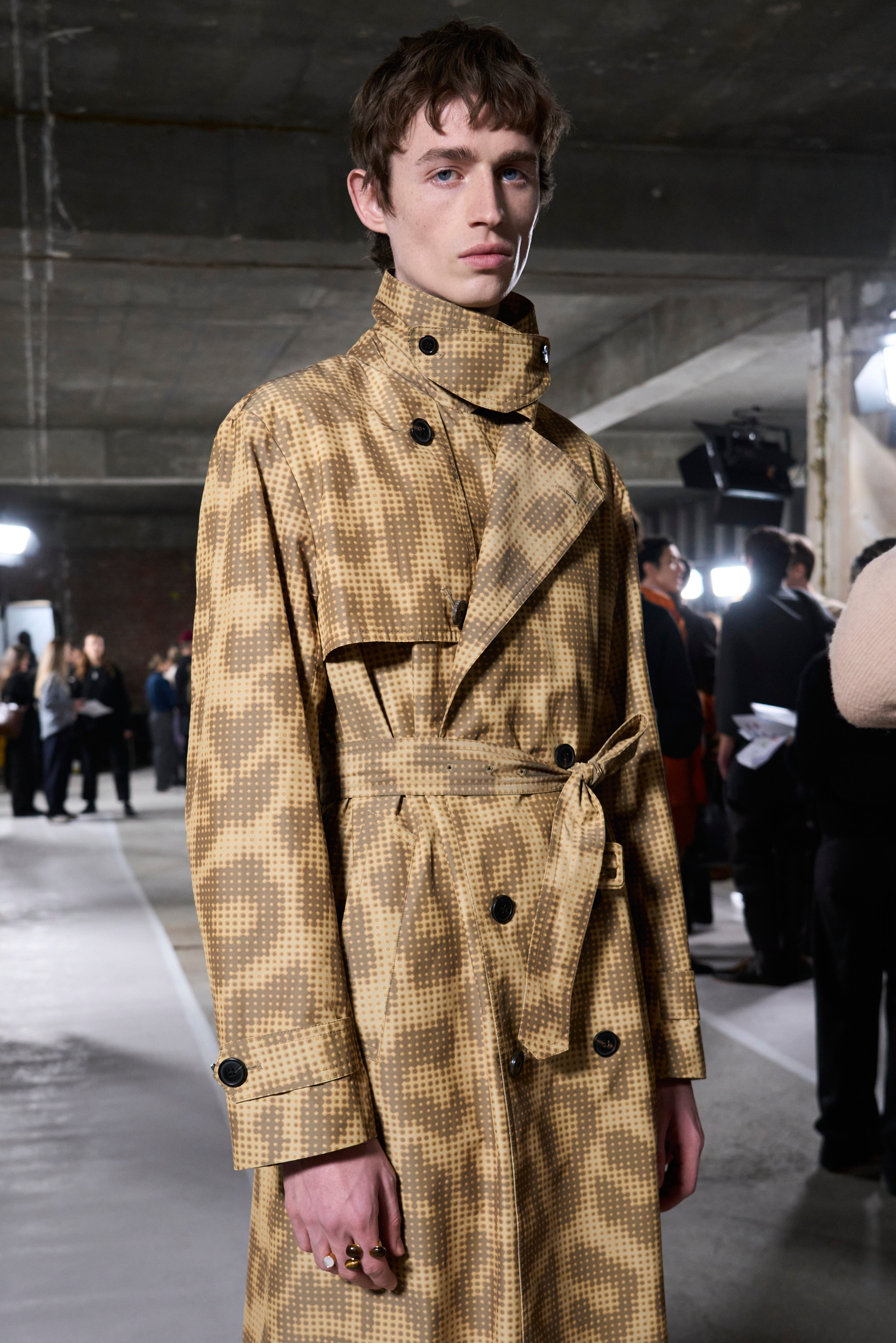 Dries Van Noten Fall 2024 Men’s Fashion Show Backstage