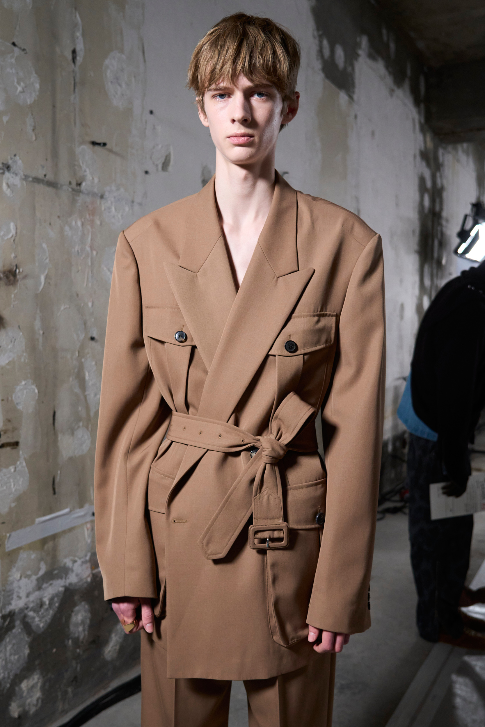 Dries Van Noten Fall 2024 Men’s Fashion Show Backstage