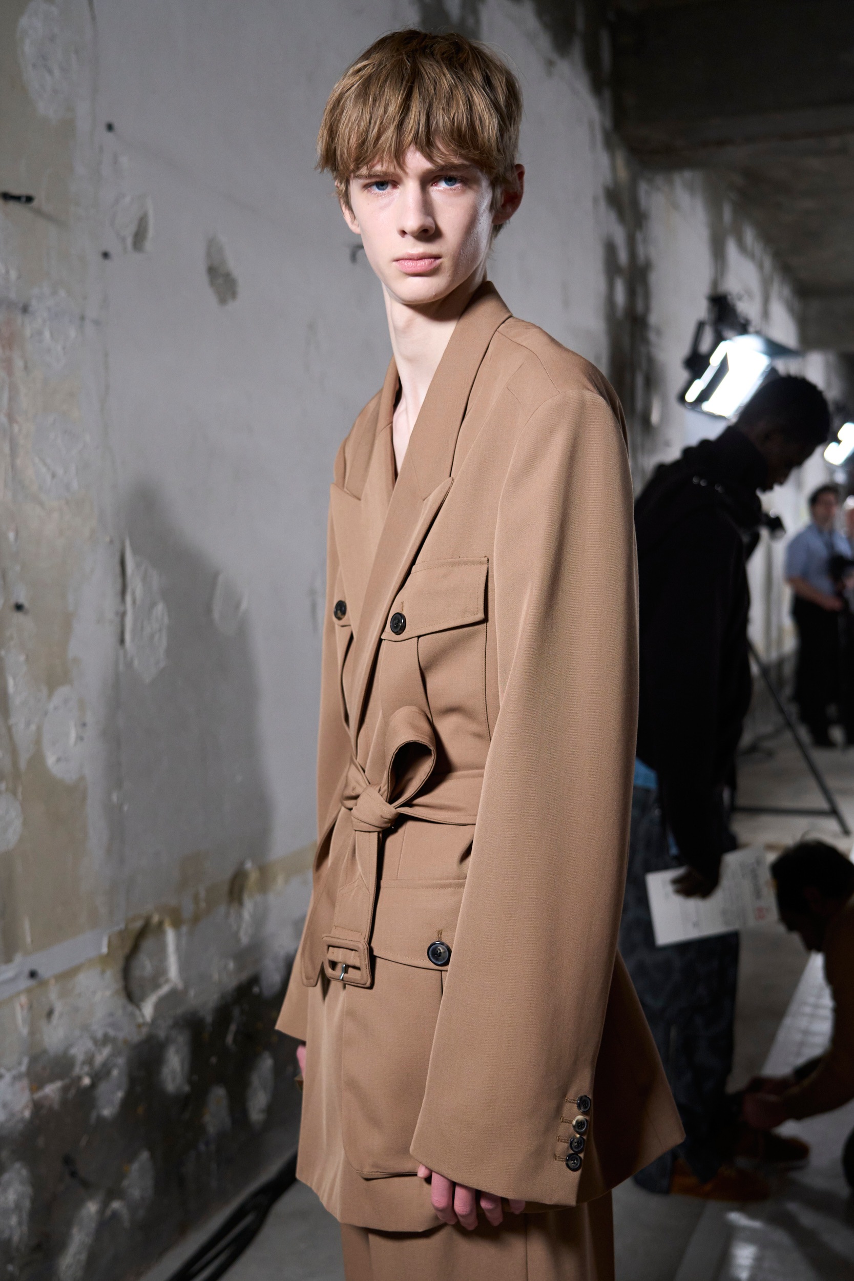 Dries Van Noten Fall 2024 Men’s Fashion Show Backstage