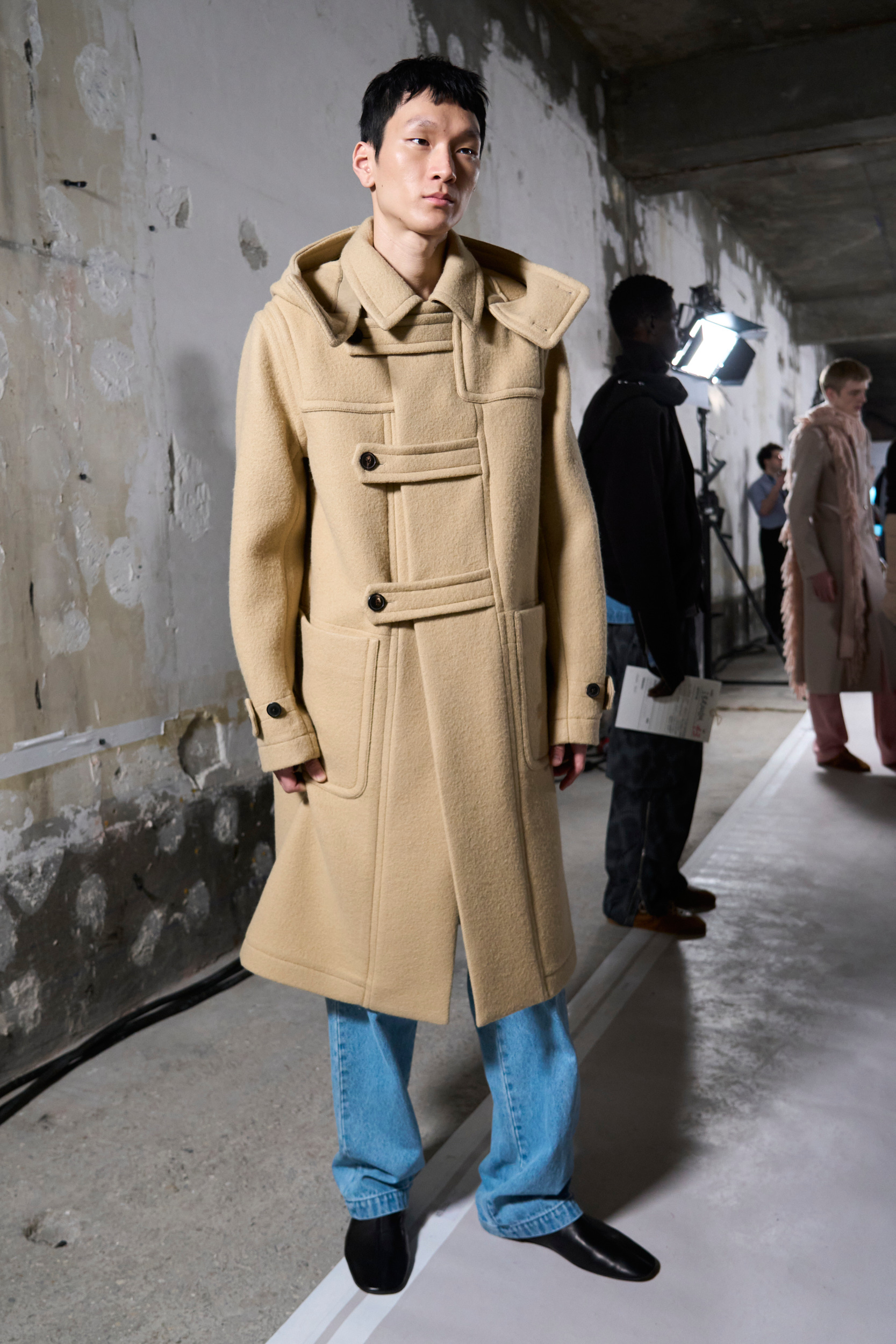 Dries Van Noten Fall 2024 Men’s Fashion Show Backstage