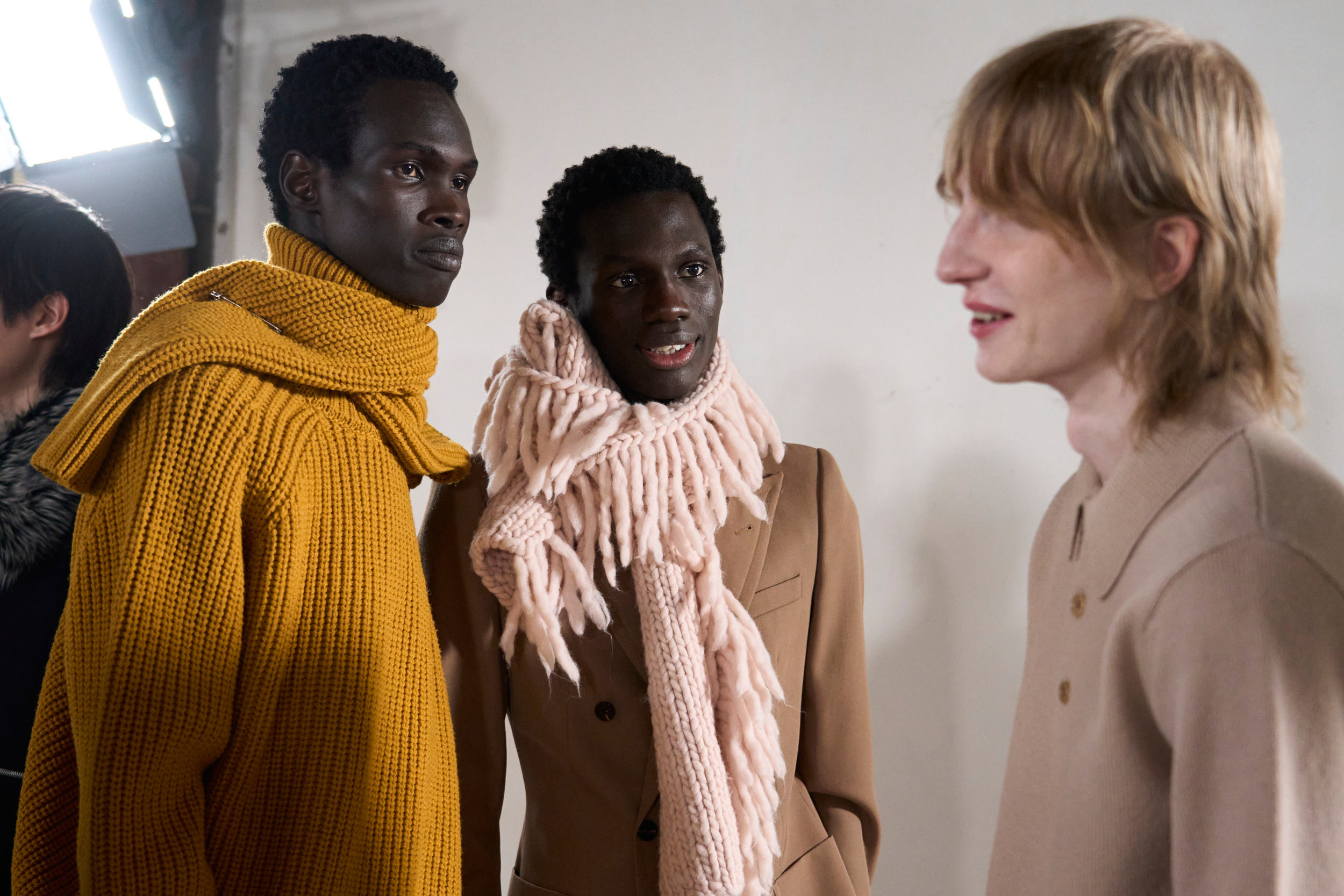 Dries Van Noten Fall 2024 Men’s Fashion Show Backstage