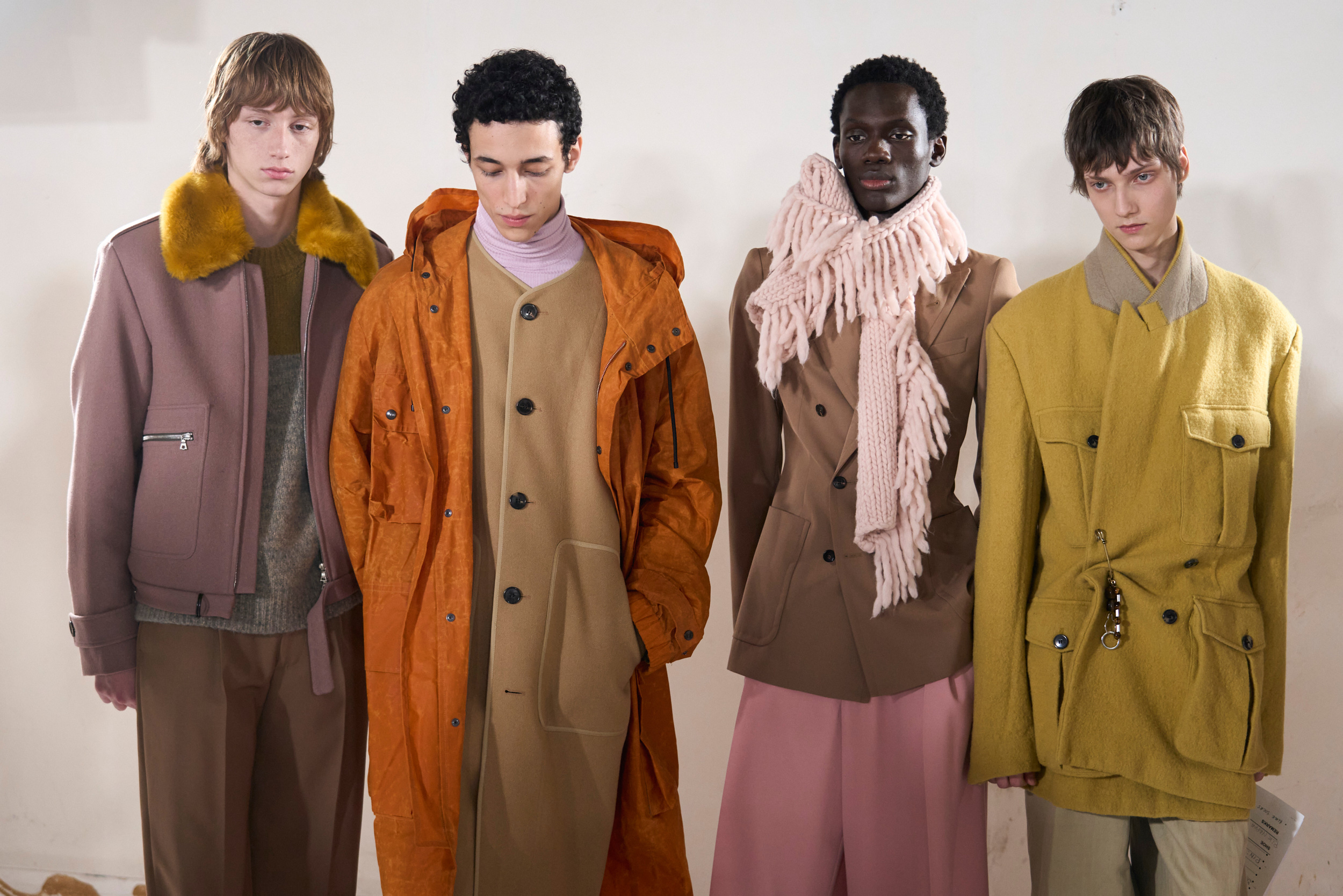 Dries Van Noten Fall 2024 Men’s Fashion Show Backstage