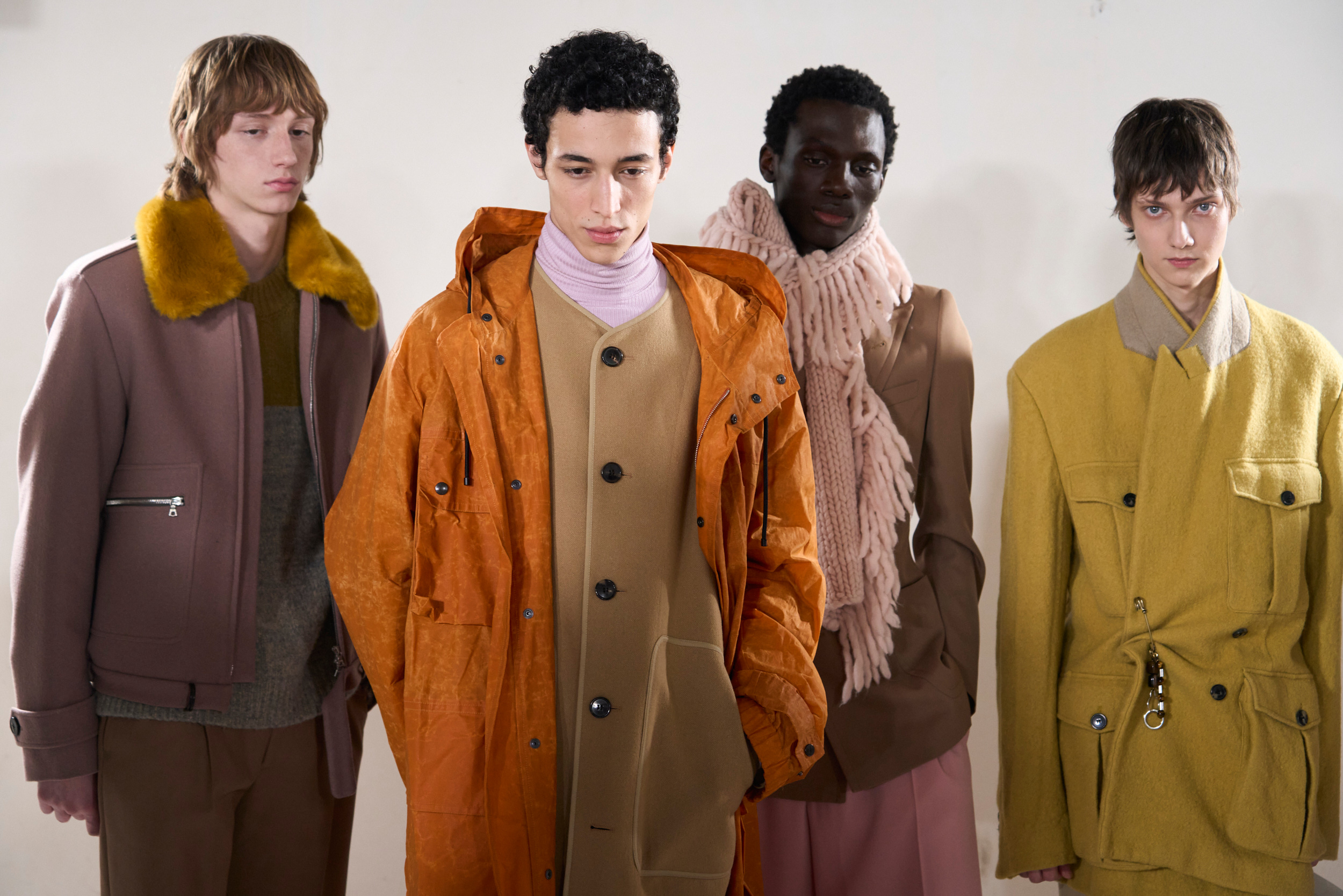 Dries Van Noten Fall 2024 Men’s Fashion Show Backstage