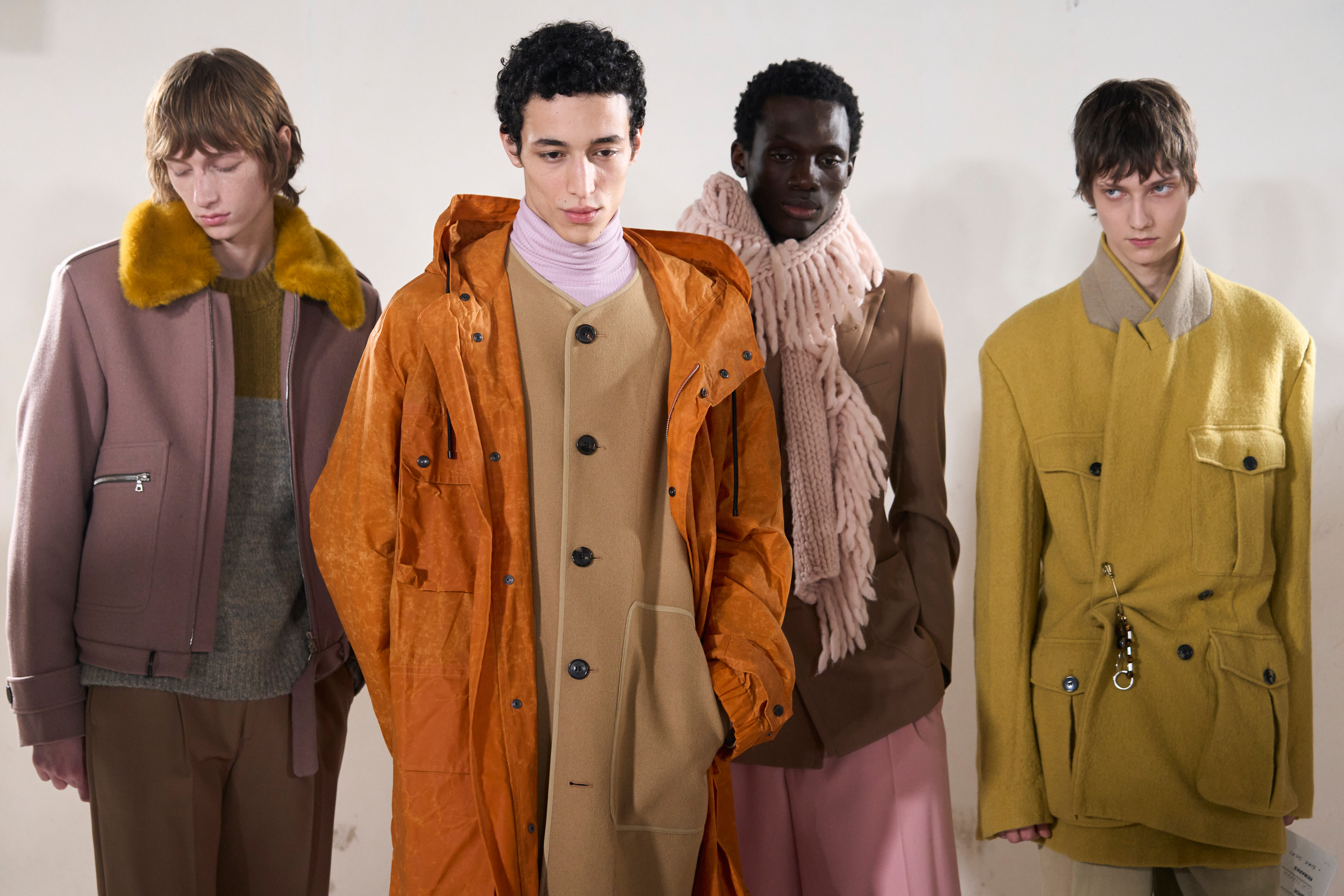 Dries Van Noten Fall 2024 Men’s Fashion Show Backstage