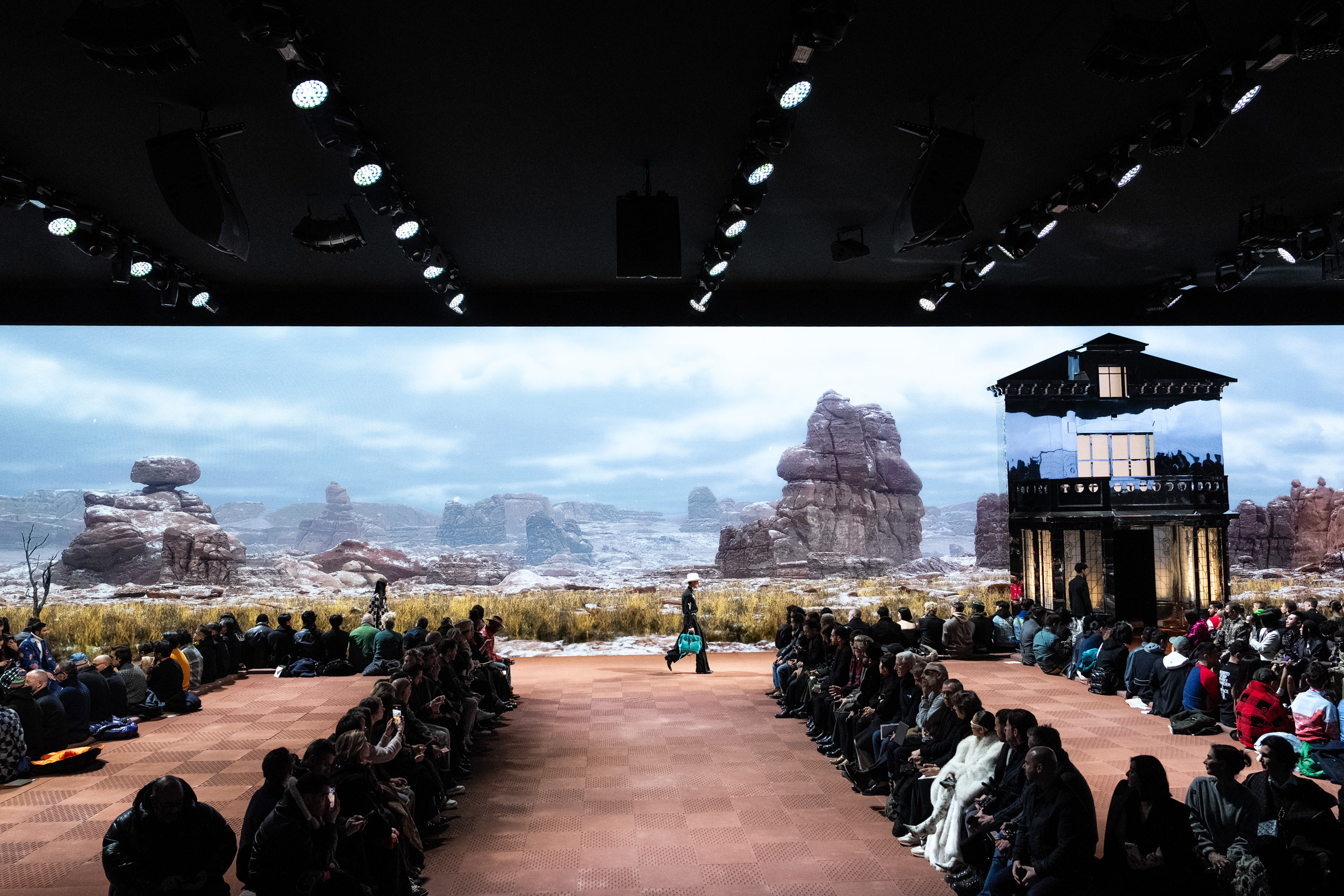 Louis Vuitton Fall 2024 Men’s Fashion Show Atmosphere