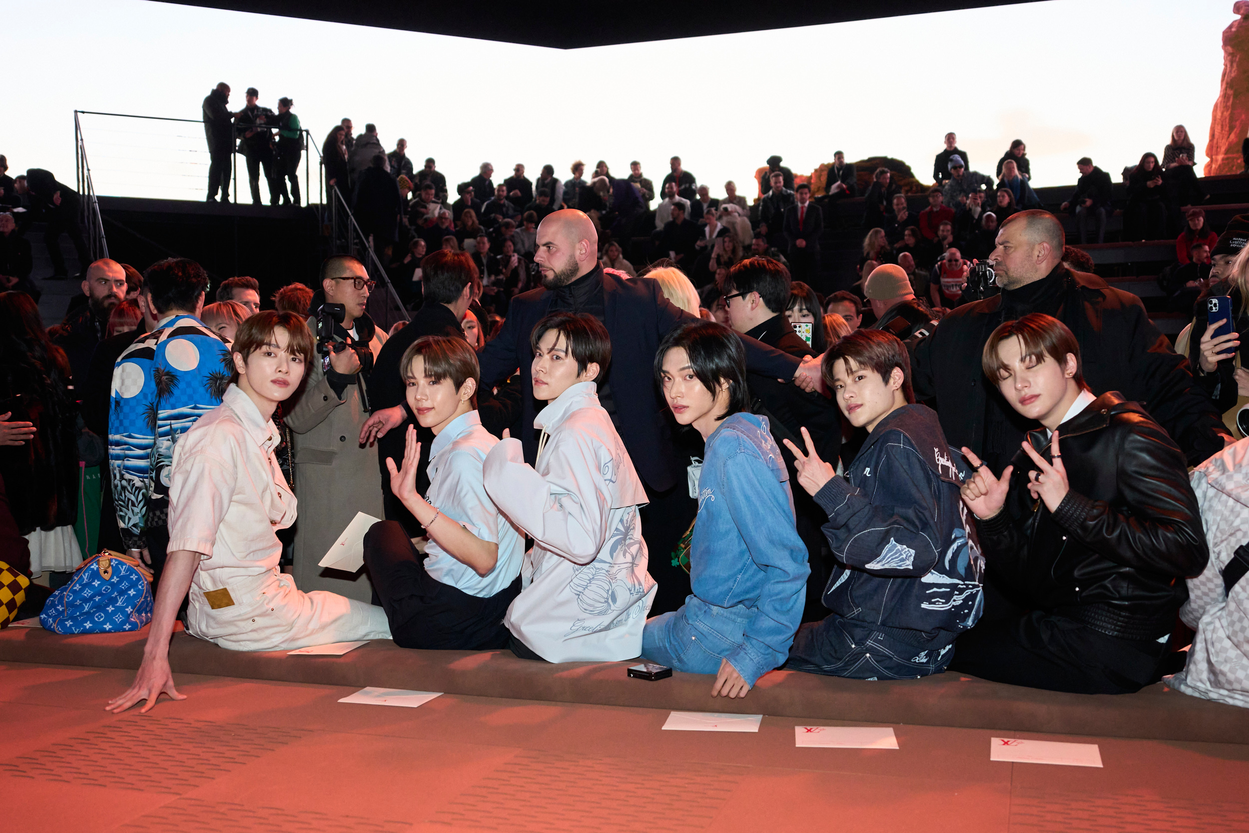 Louis Vuitton Fall 2024 Men’s Fashion Show Front Row