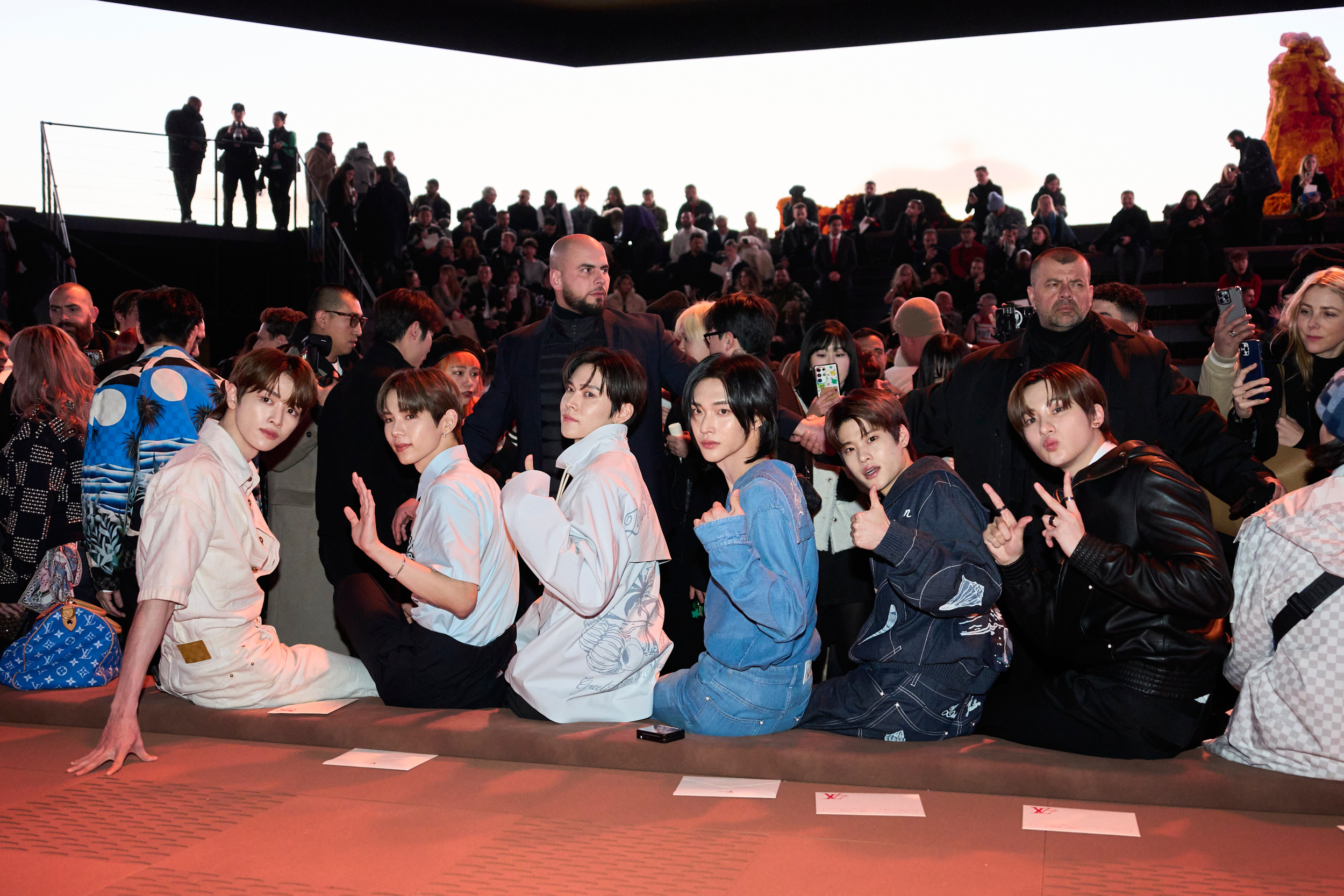 Louis Vuitton Fall 2024 Men’s Fashion Show Front Row