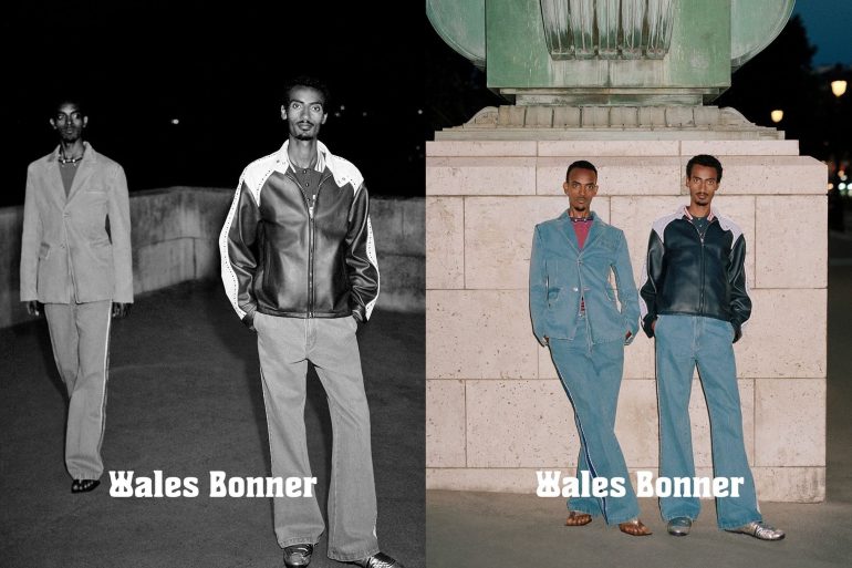 Wales Bonner spring 2024 ad campaign photos by Malick Bodian
