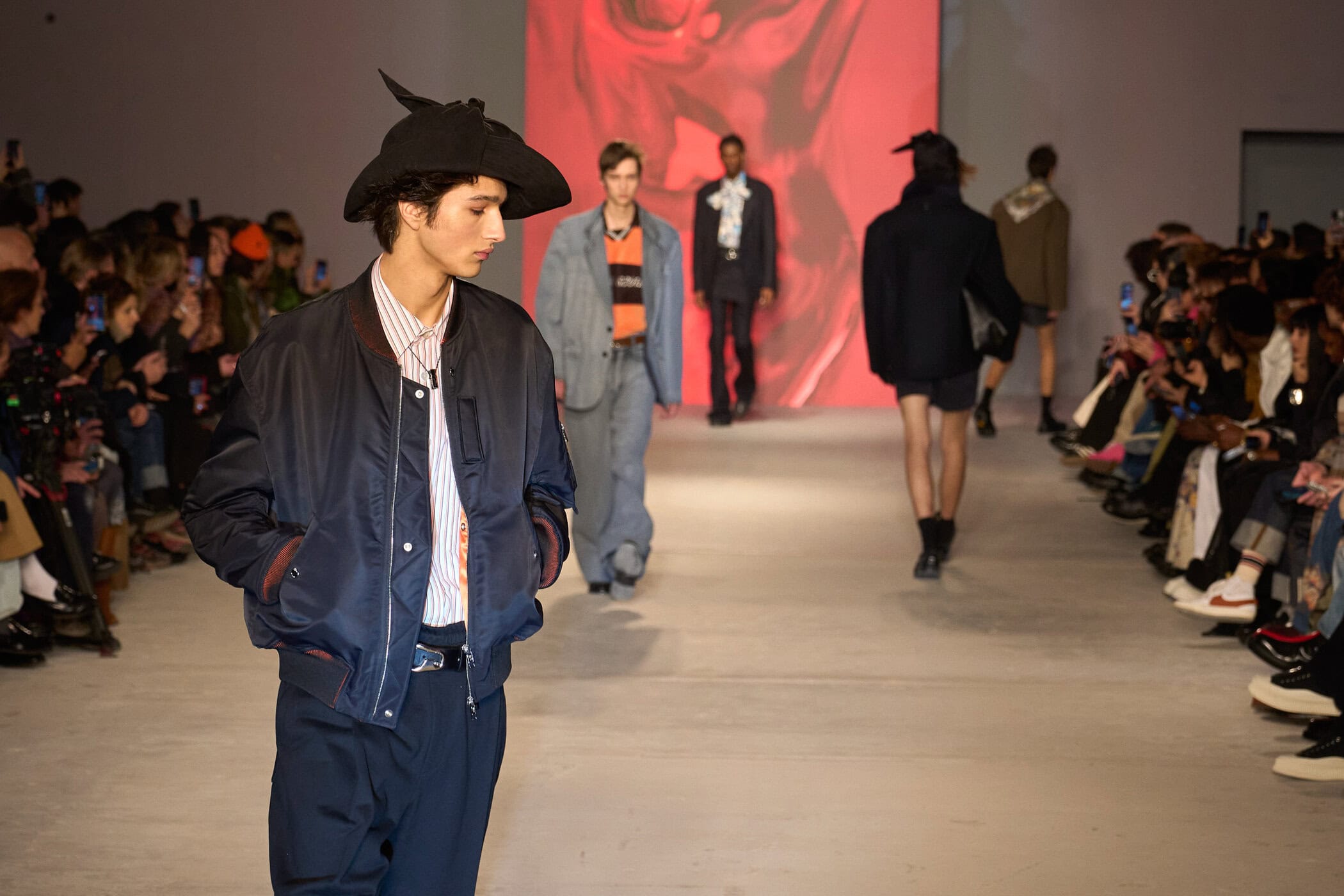Wooyoungmi Fall 2024 Men’s Fashion Show Atmosphere