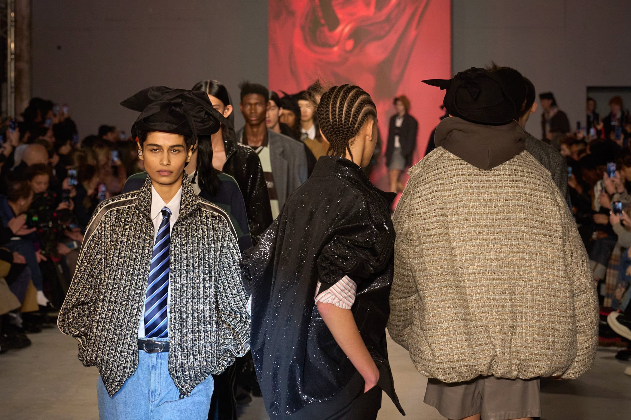 Wooyoungmi Fall 2024 Men’s Fashion Show Atmosphere
