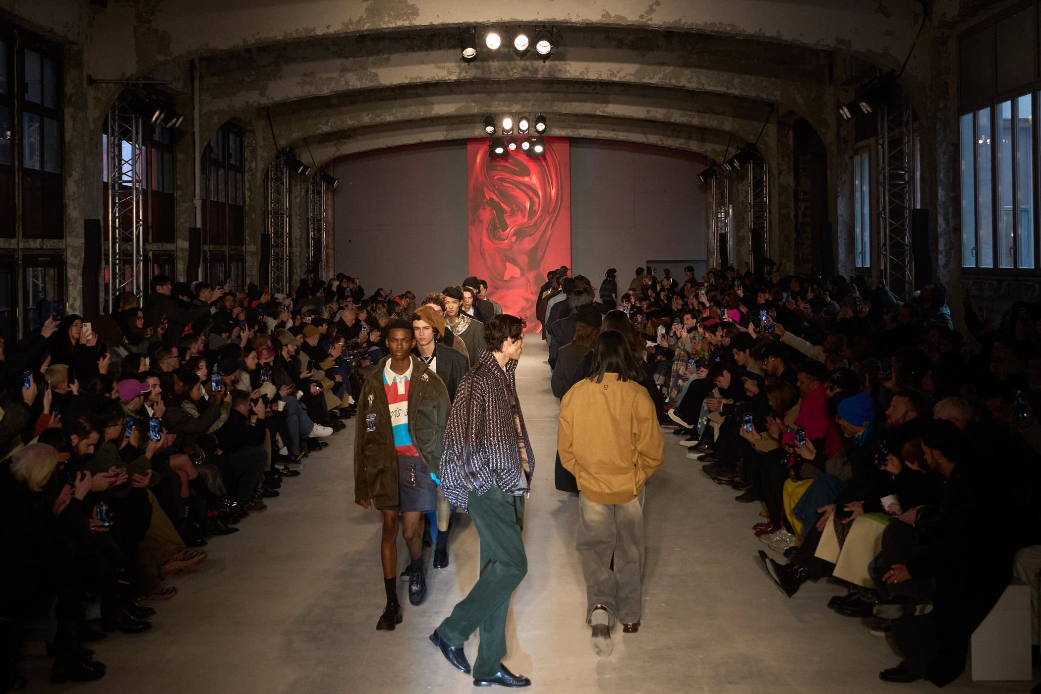 Wooyoungmi Fall 2024 Men’s Fashion Show Atmosphere