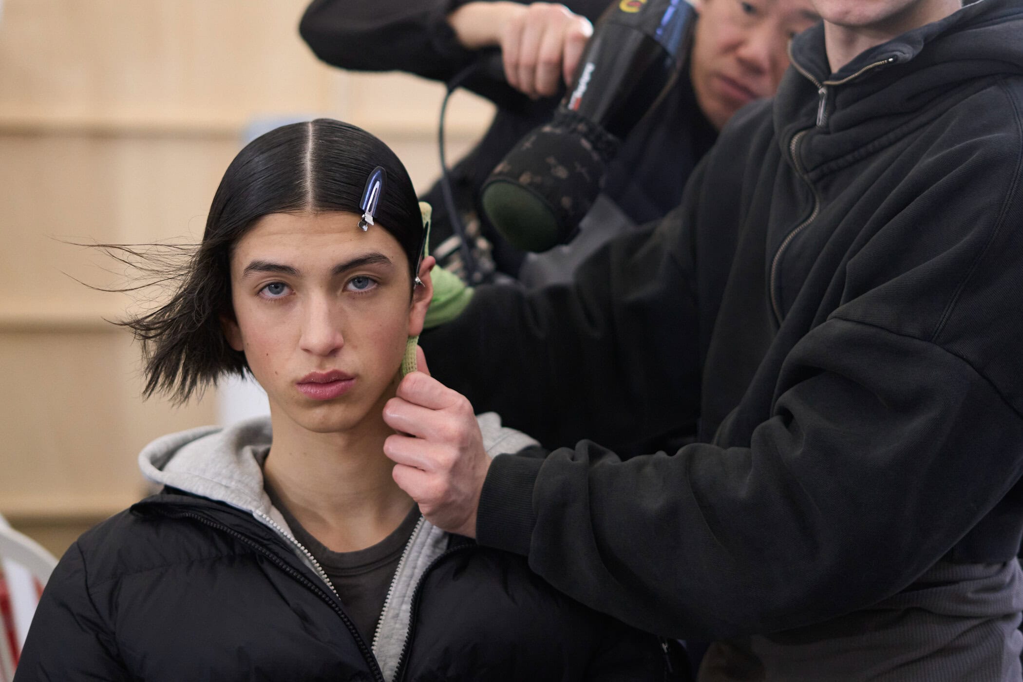 Wooyoungmi Fall 2024 Men’s Fashion Show Backstage