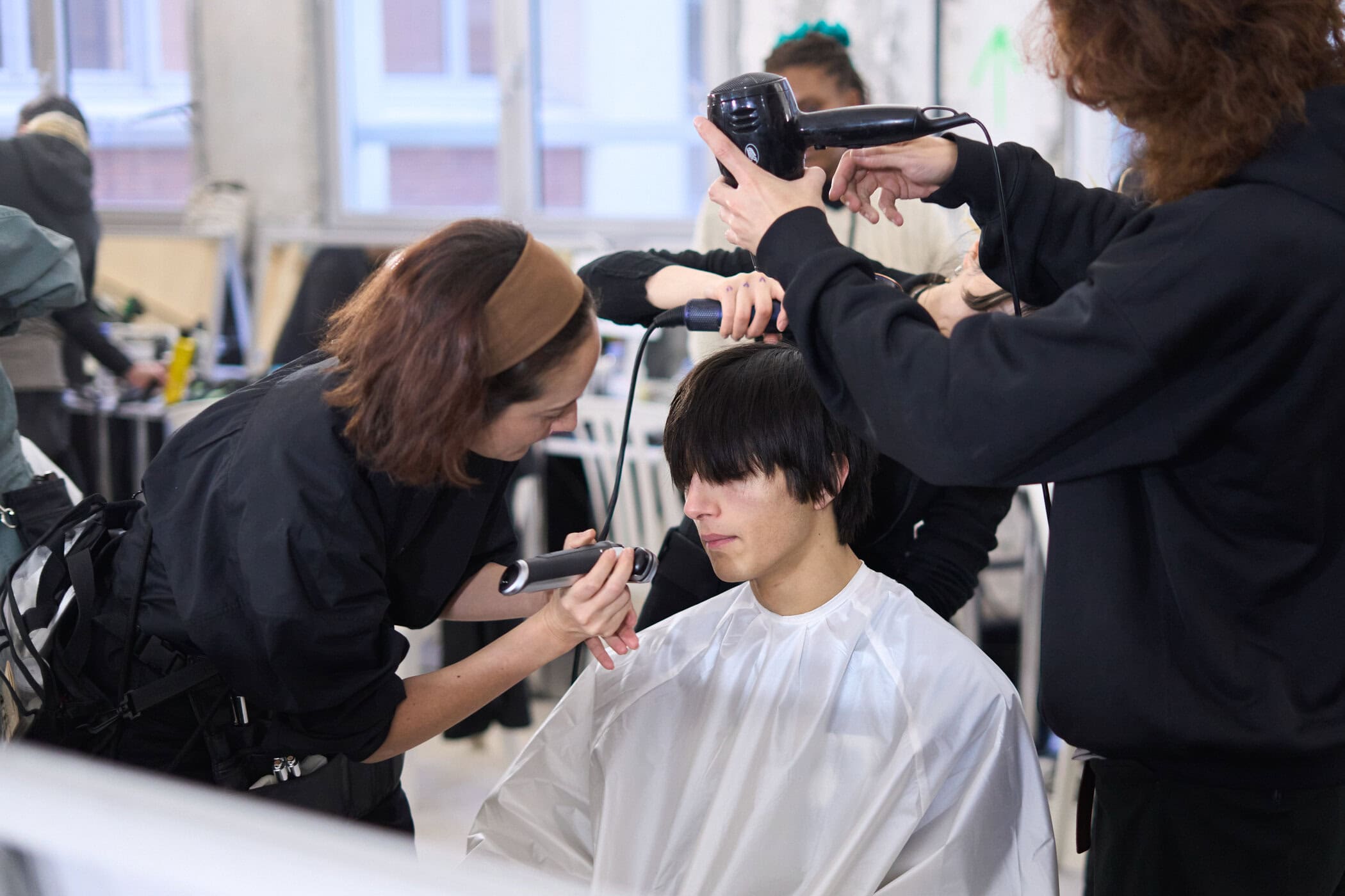 Wooyoungmi Fall 2024 Men’s Fashion Show Backstage
