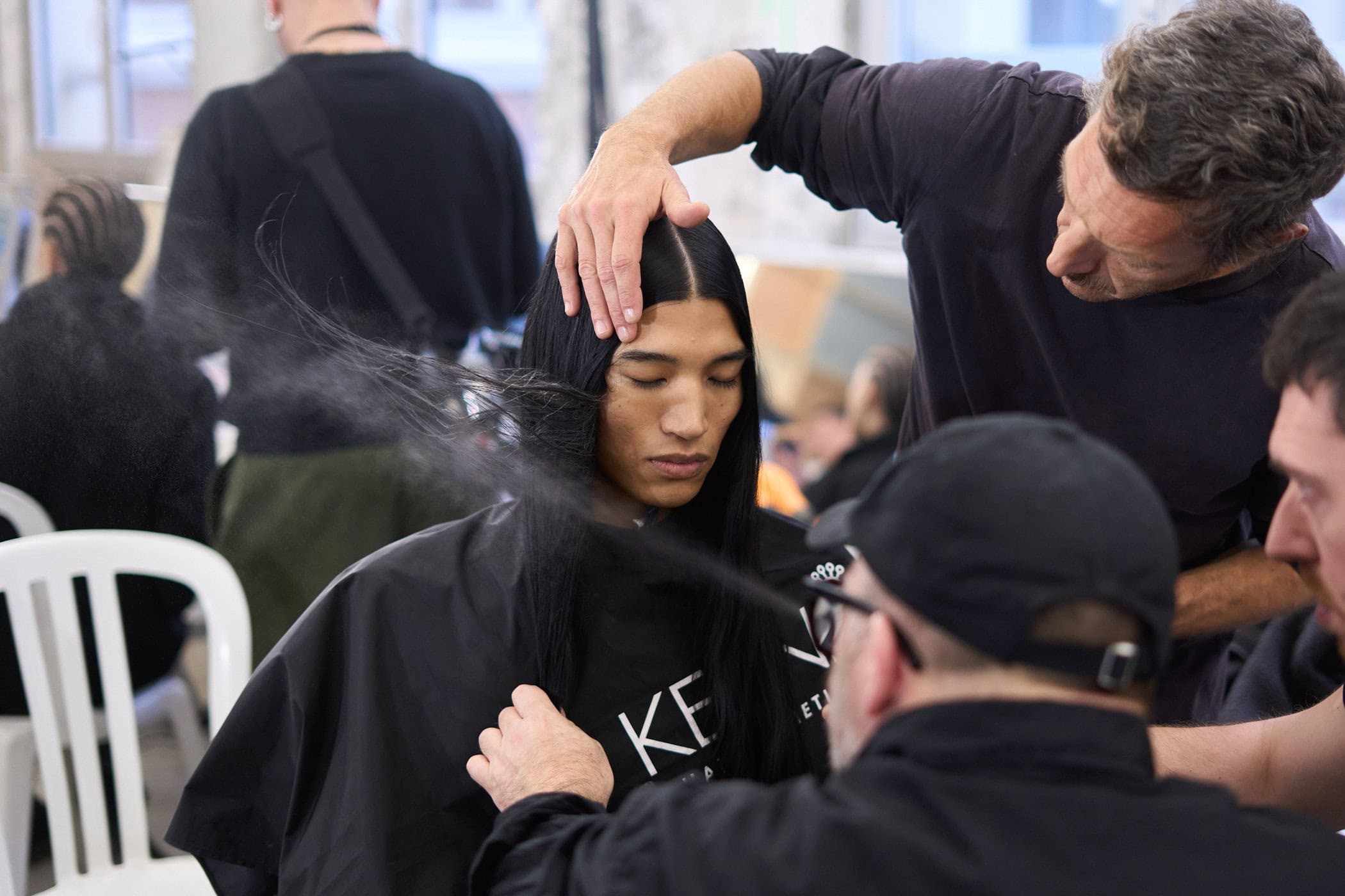 Wooyoungmi Fall 2024 Men’s Fashion Show Backstage
