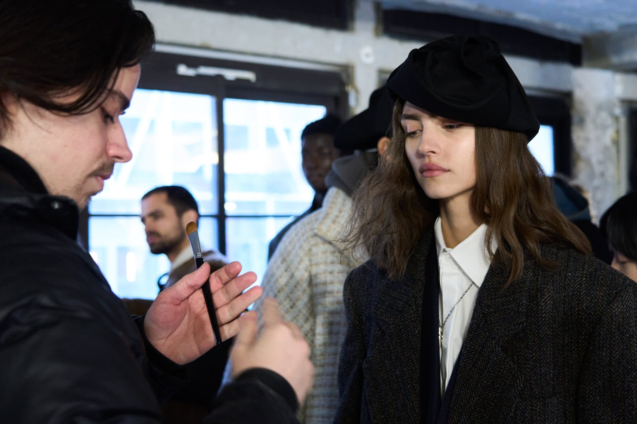 Wooyoungmi Fall 2024 Men’s Fashion Show Backstage