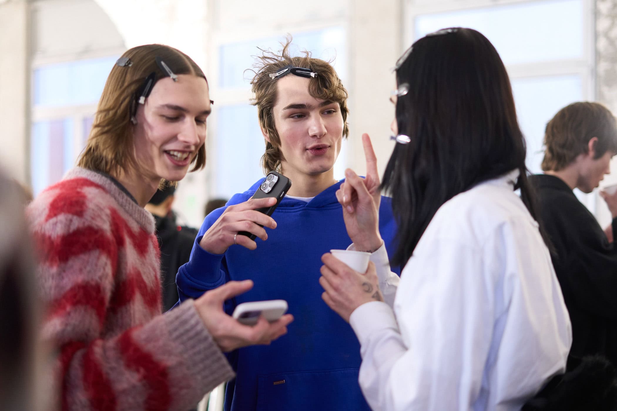 Wooyoungmi Fall 2024 Men’s Fashion Show Backstage