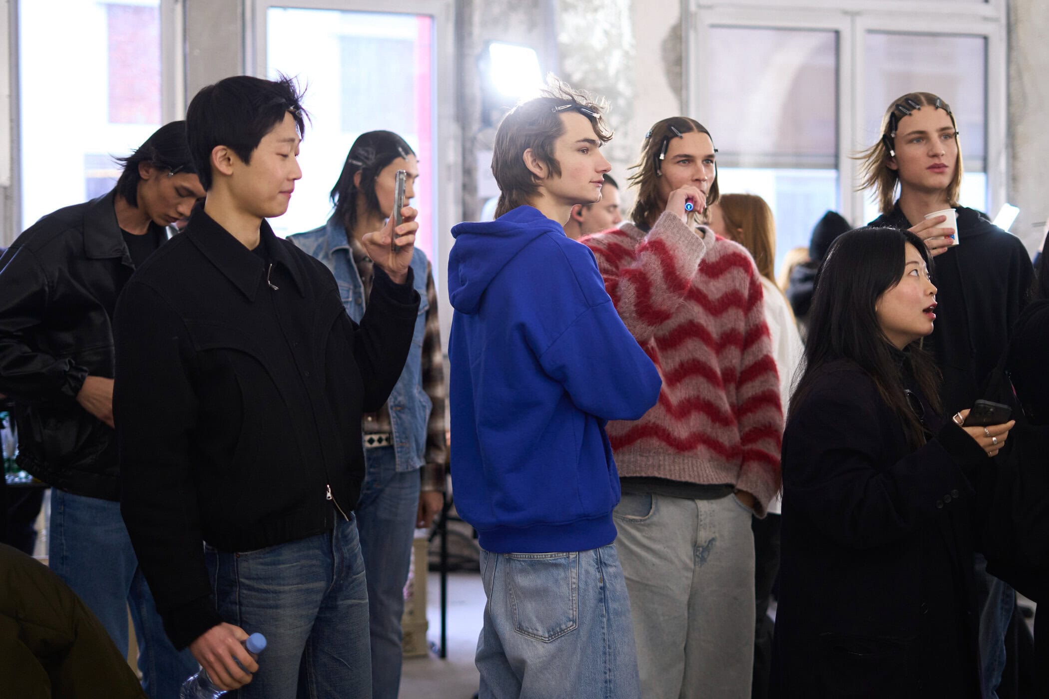 Wooyoungmi Fall 2024 Men’s Fashion Show Backstage