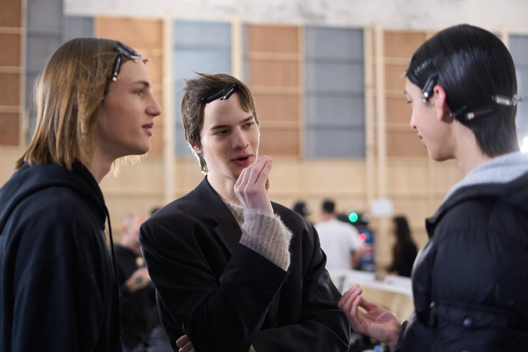 Wooyoungmi Fall 2024 Men’s Fashion Show Backstage