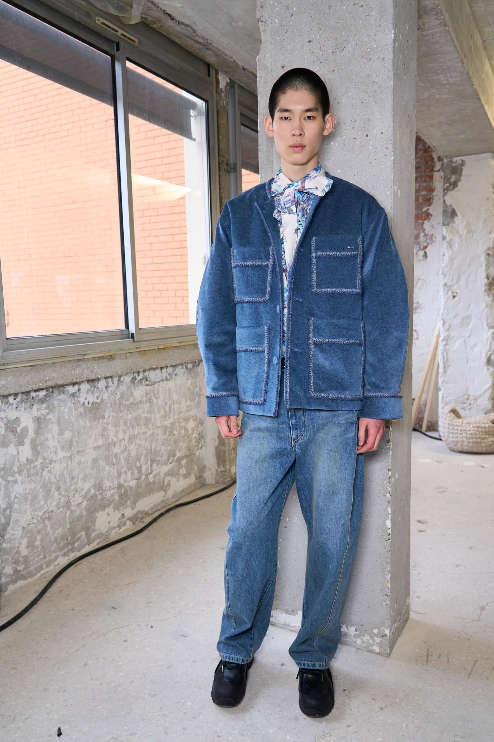 Wooyoungmi Fall 2024 Men’s Fashion Show Backstage