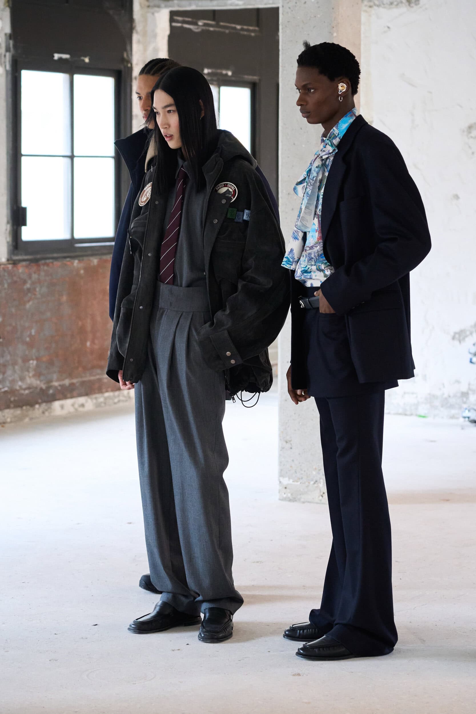 Wooyoungmi Fall 2024 Men’s Fashion Show Backstage