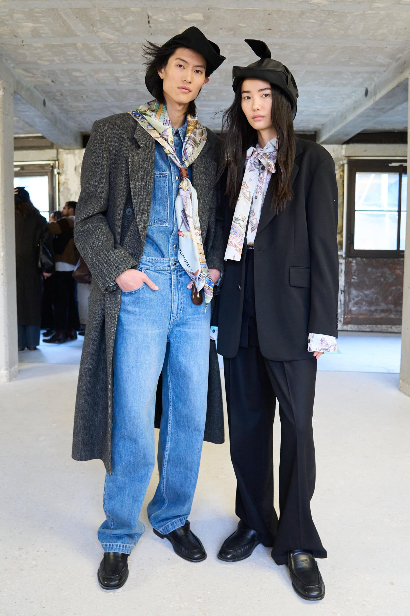 Wooyoungmi Fall 2024 Men’s Fashion Show Backstage