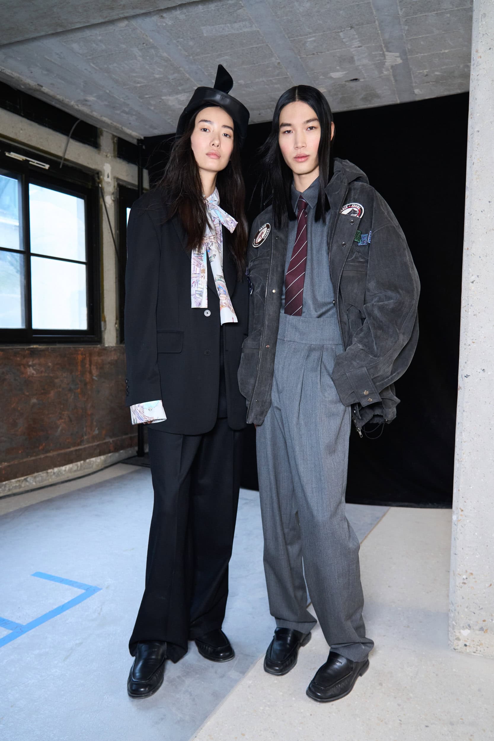 Wooyoungmi Fall 2024 Men’s Fashion Show Backstage