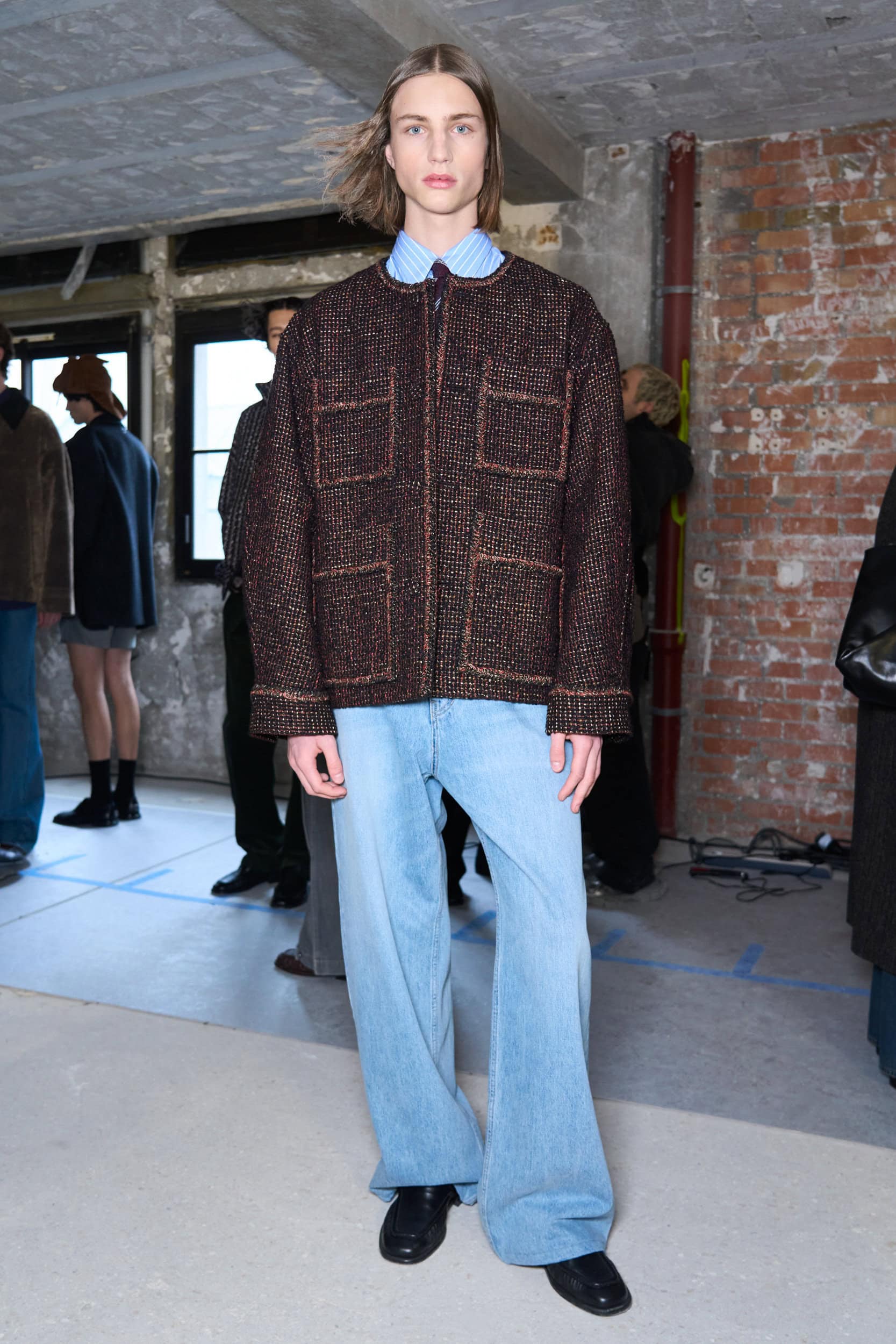 Wooyoungmi Fall 2024 Men’s Fashion Show Backstage