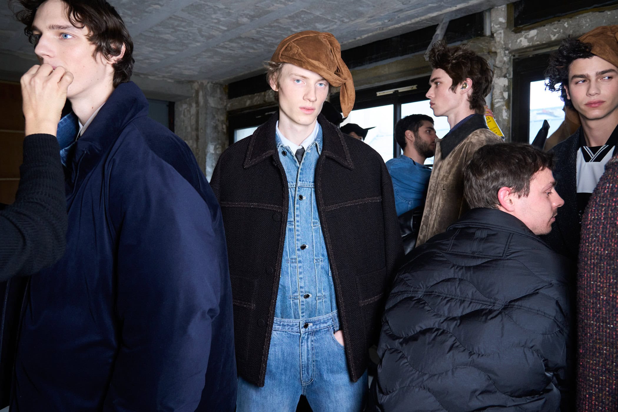 Wooyoungmi Fall 2024 Men’s Fashion Show Backstage