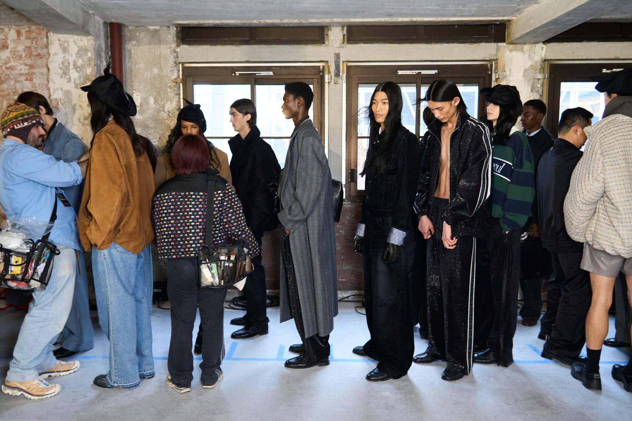 Wooyoungmi Fall 2024 Men’s Fashion Show Backstage